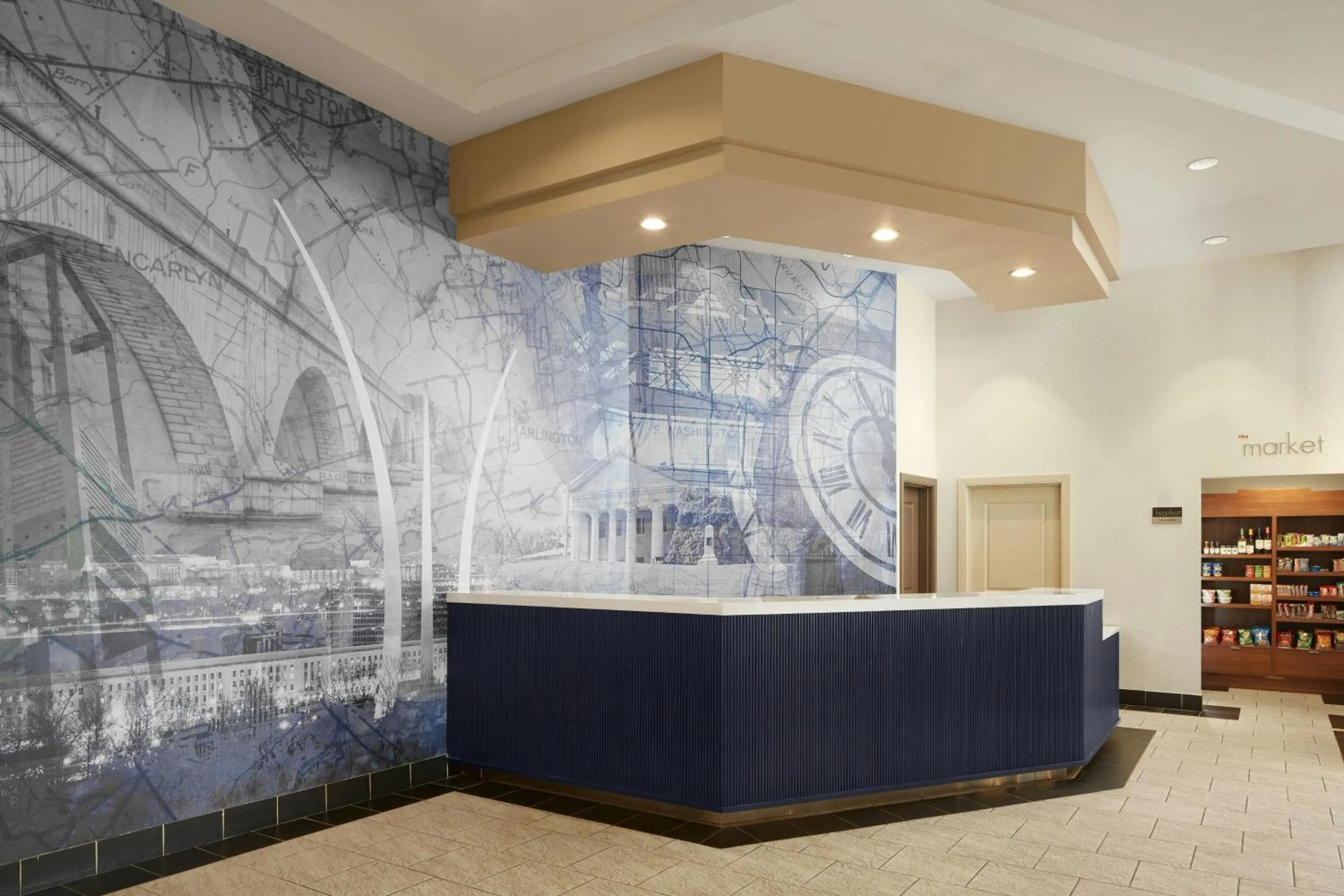 Lobby or reception in Residence Inn Arlington Courthouse