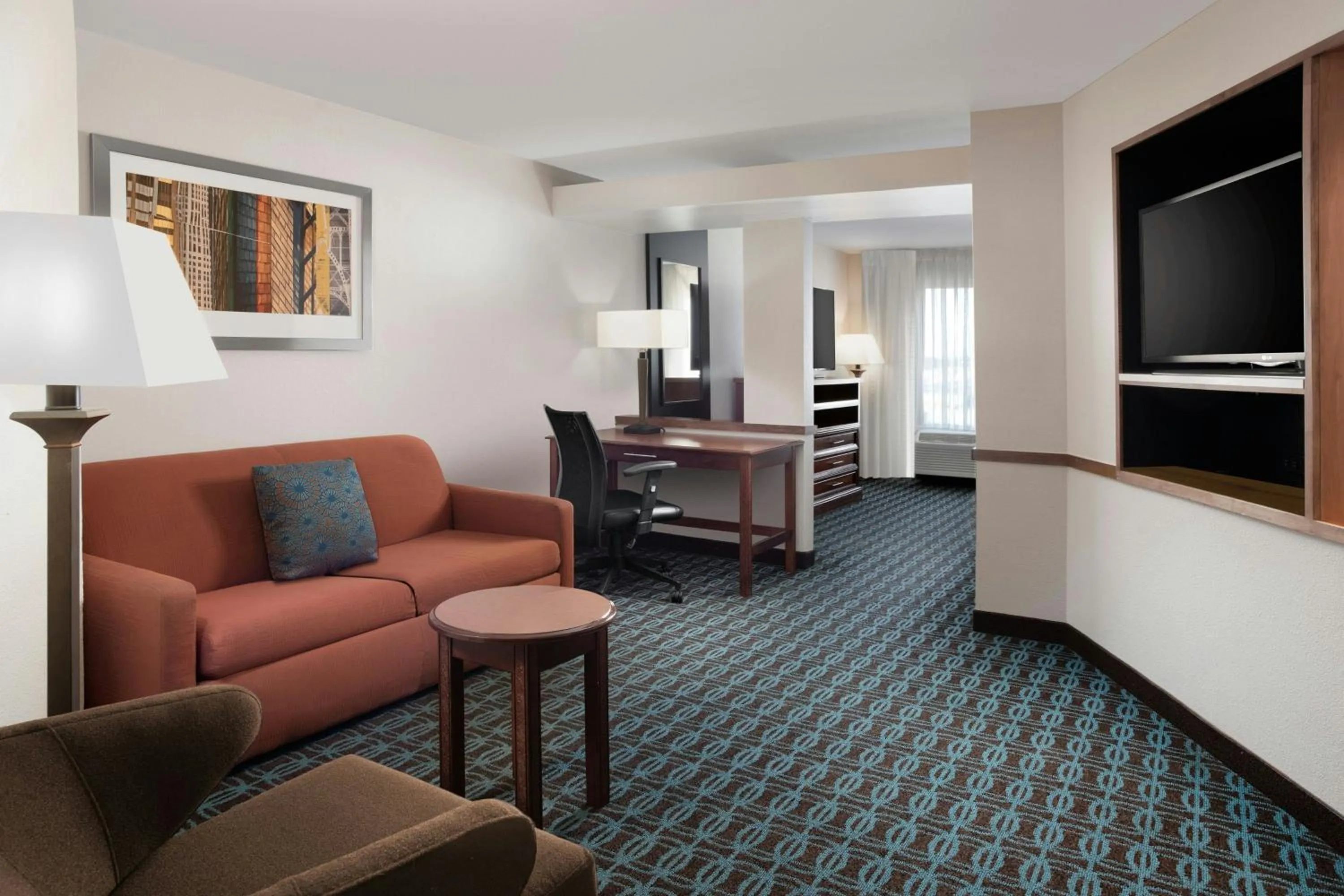 Living room in Fairfield Inn & Suites by Marriott Waco North