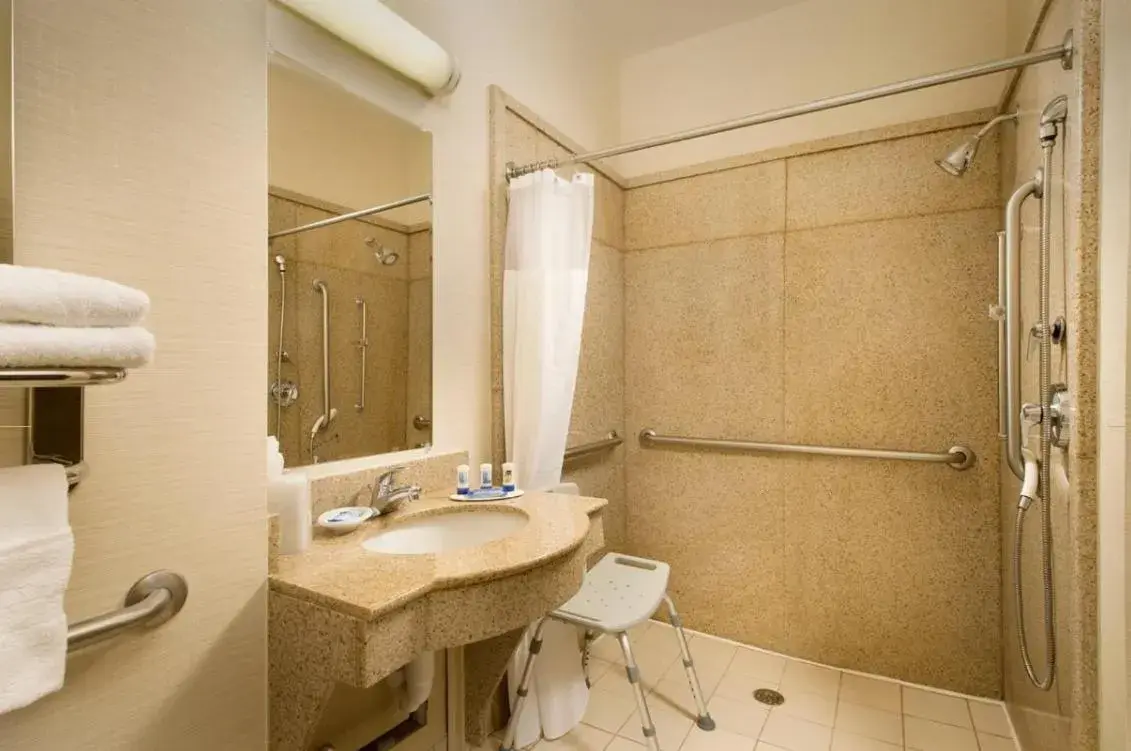 King Room with Transfer Shower - Mobility and Hearing Accessible in Fairfield Inn & Suites by Marriott Waco North King Room with Transfer Shower - Mobility and Hearing Accessible in Fairfield Inn & Suites by Marriott Waco North