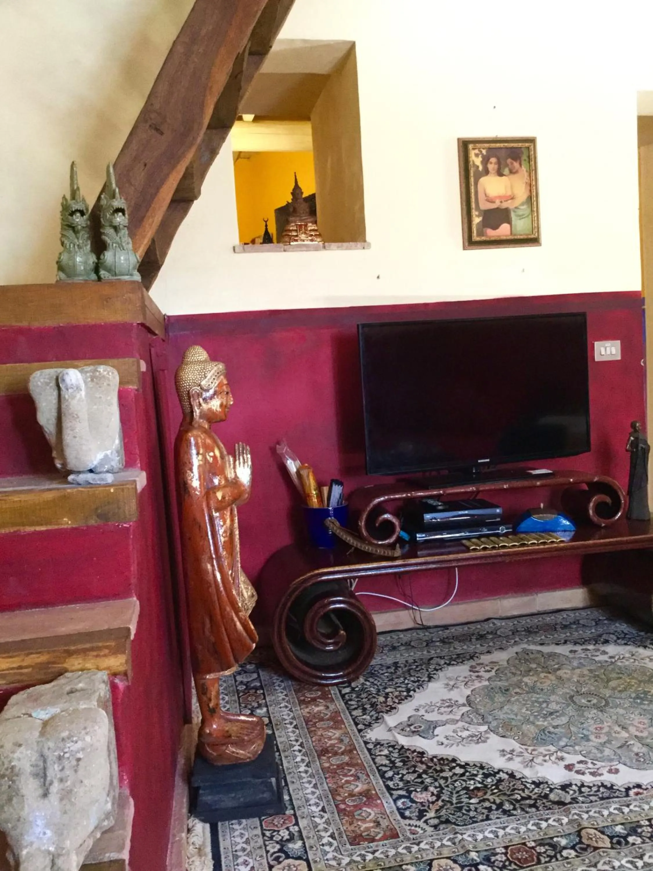 Communal lounge/ TV room in L'antico Molino