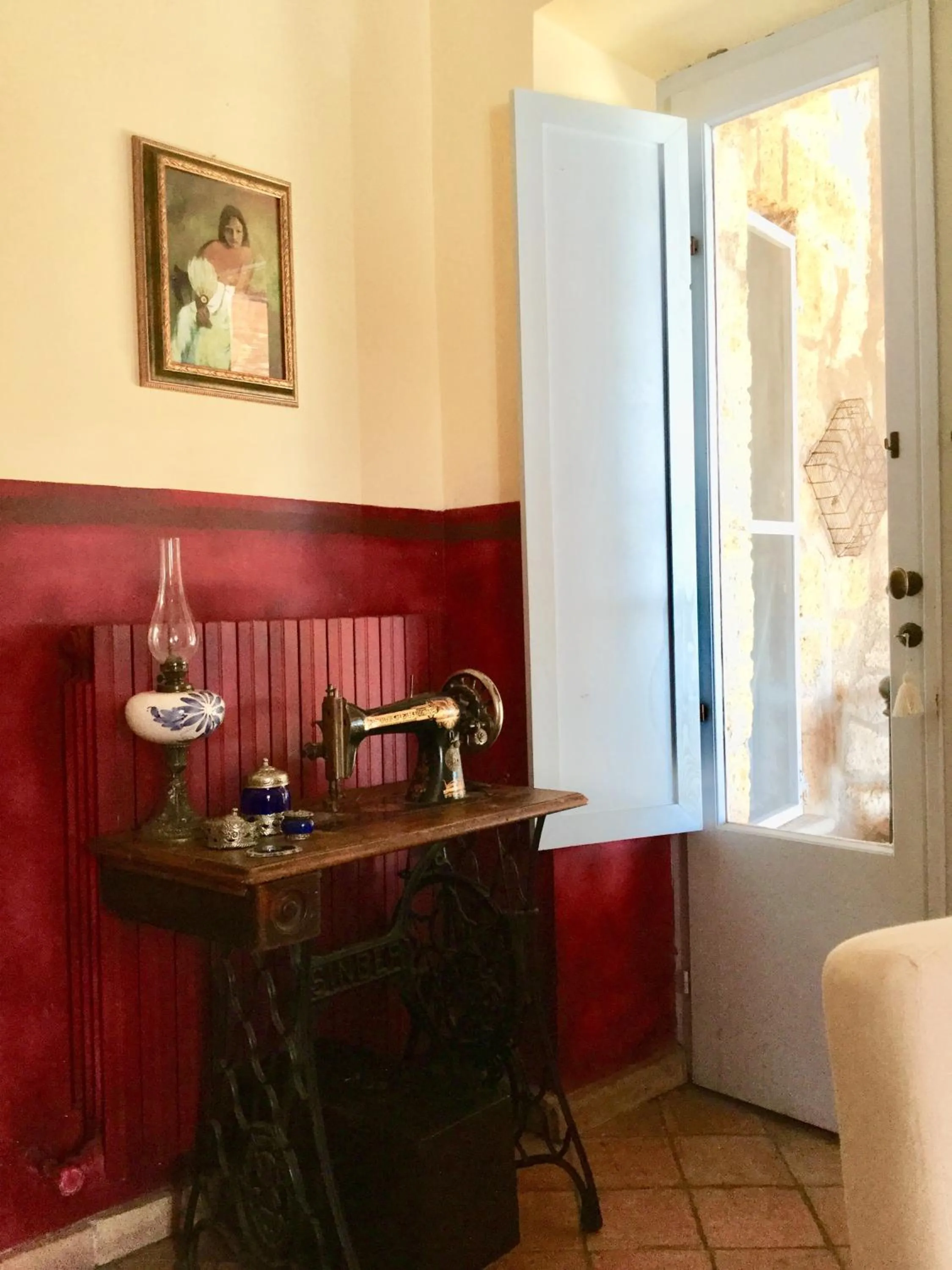 Communal lounge/ TV room in L'antico Molino