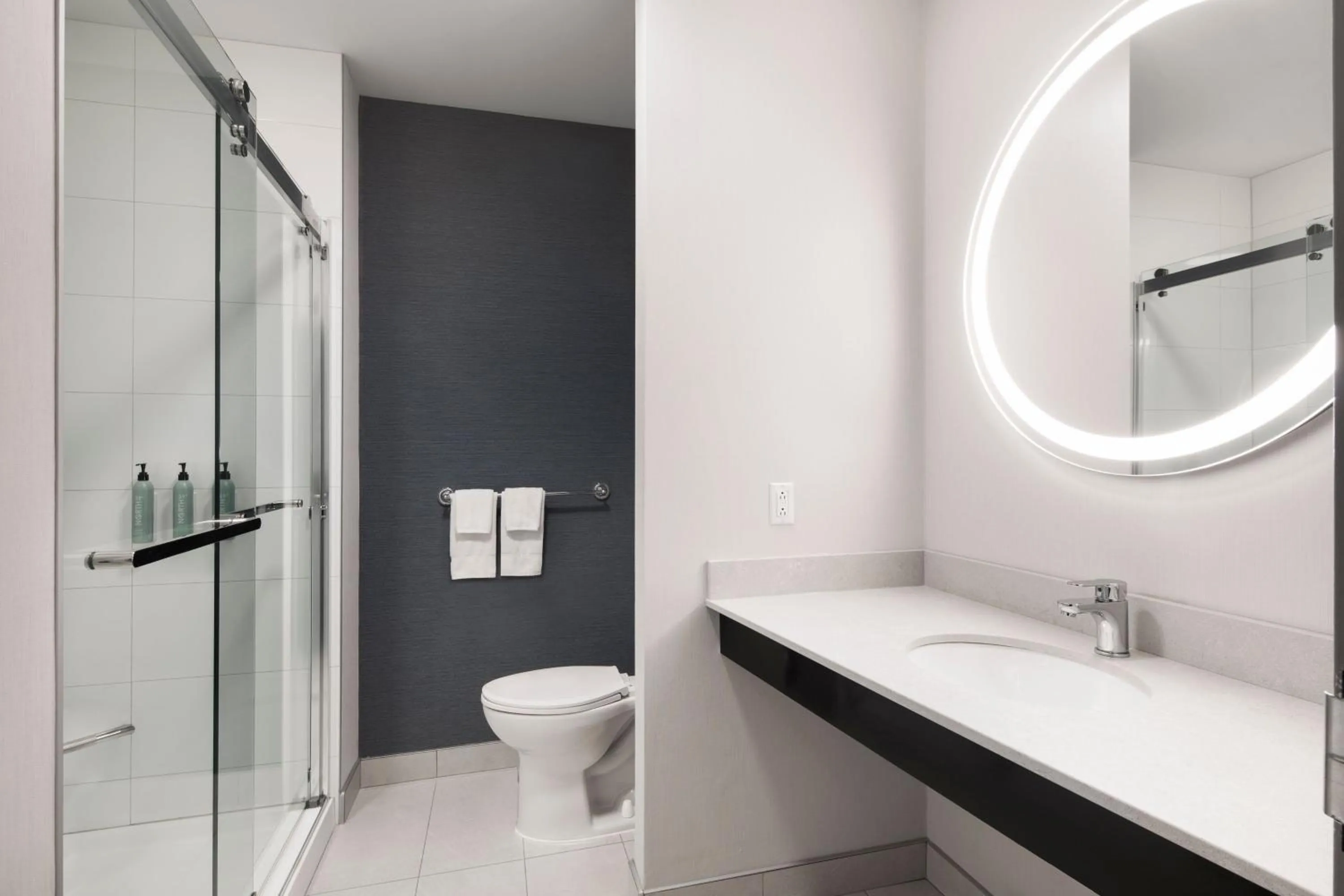 Bathroom in Courtyard by Marriott St. John's Newfoundland