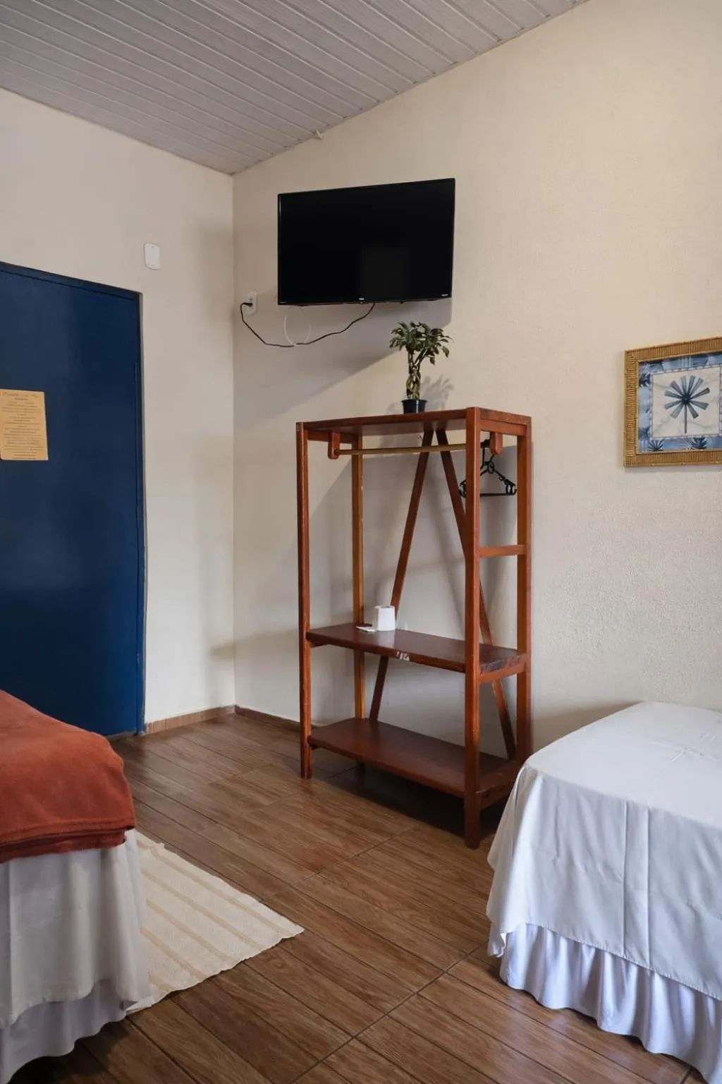 Bed in Pousada Dois Rios