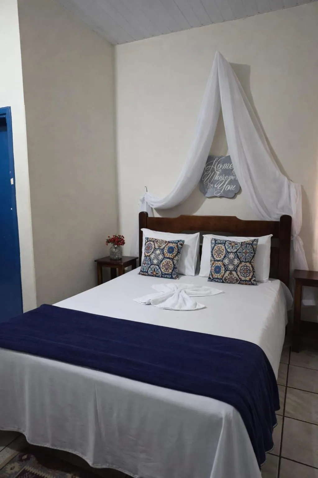 Bed in Pousada Dois Rios