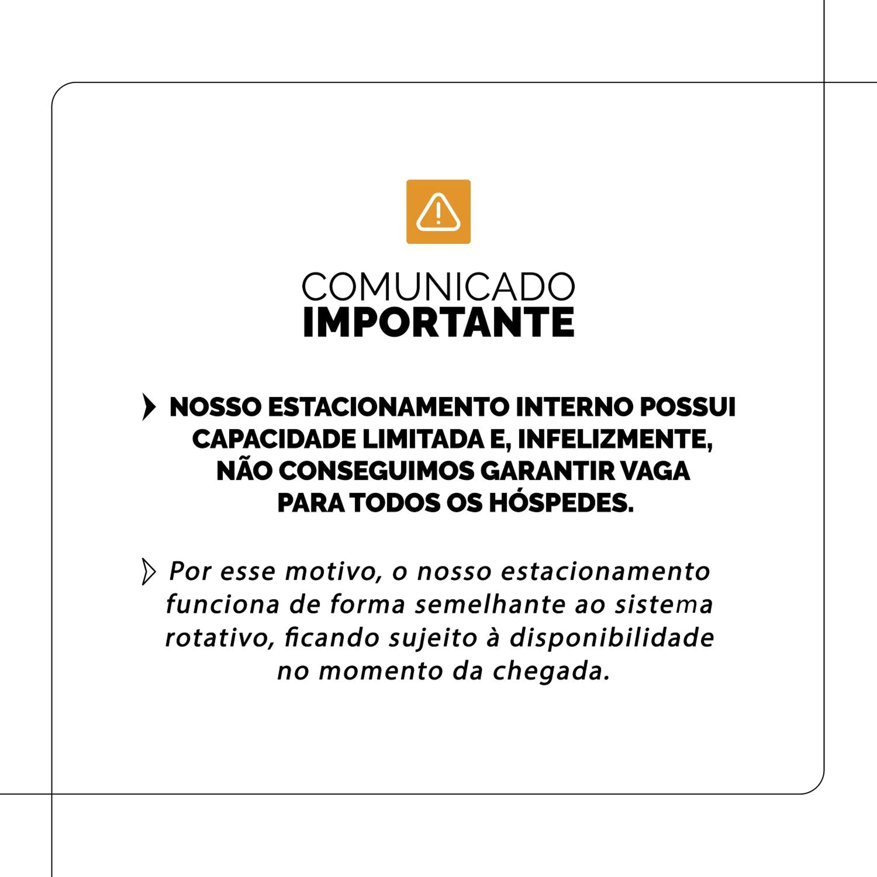 Parking in Pousada Dois Rios