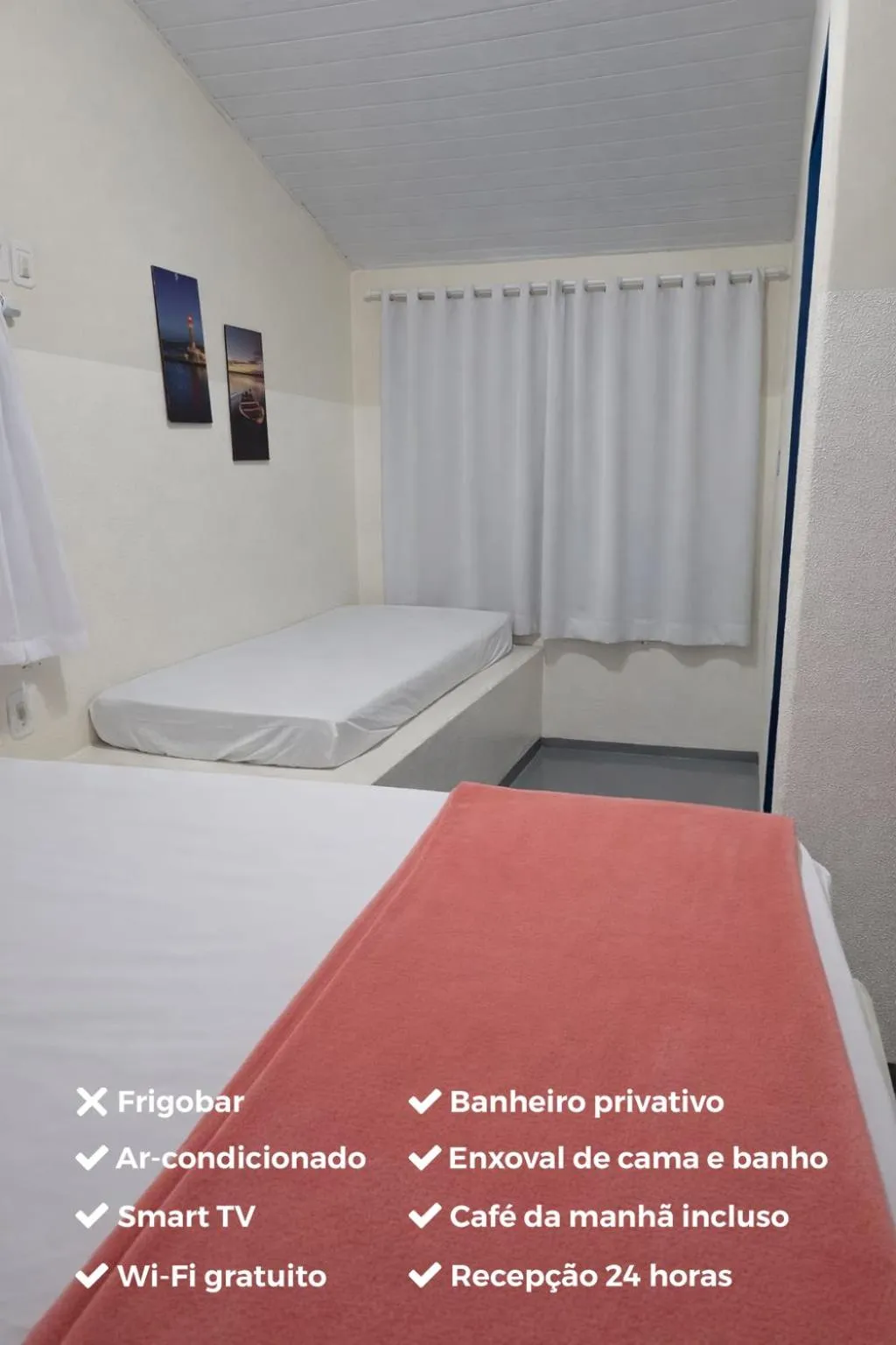 Bed in Pousada Dois Rios