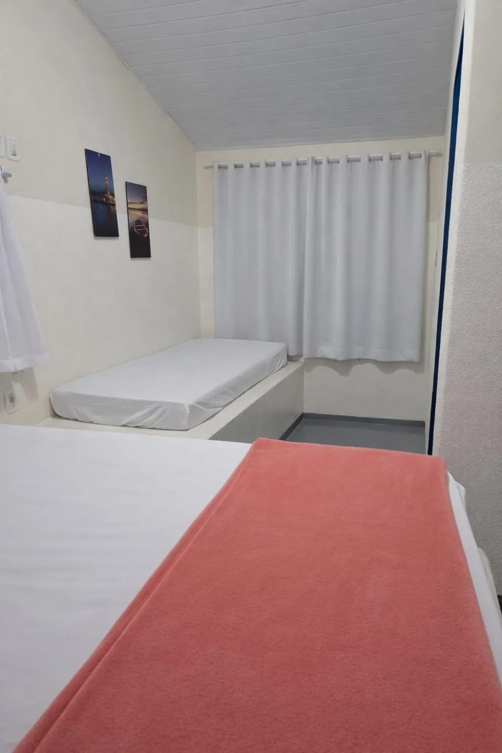 Bed in Pousada Dois Rios