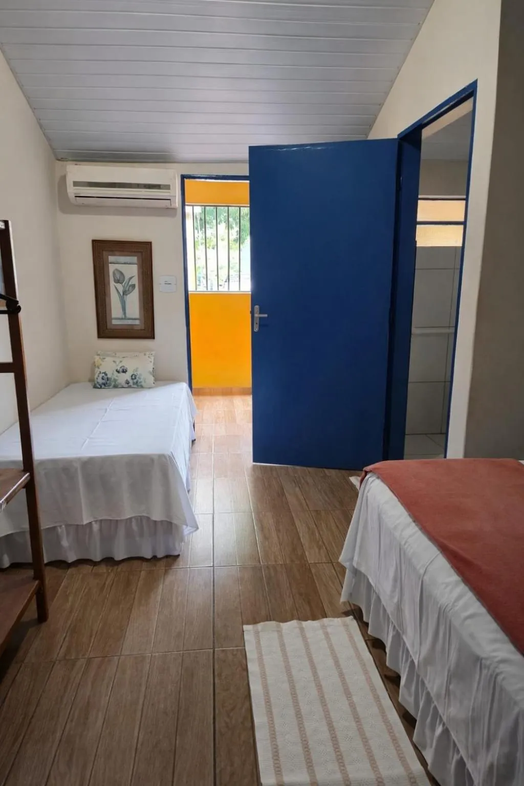 Bed in Pousada Dois Rios