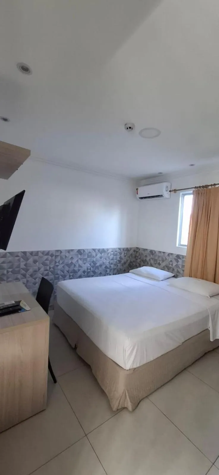 Bed in Hotel Pousada Costa do Atlântico