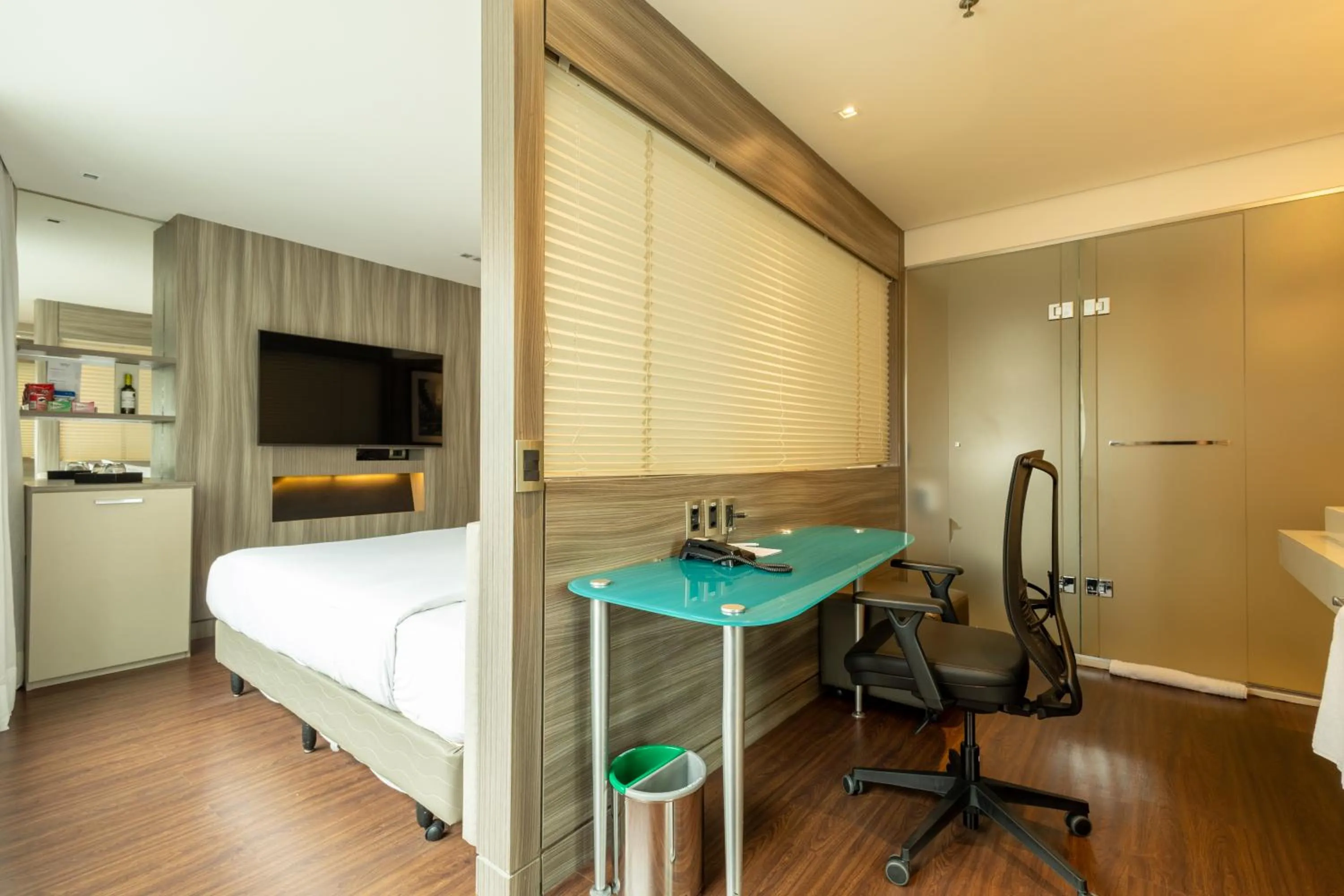 Bed in Radisson Vila Olimpia Sao Paulo