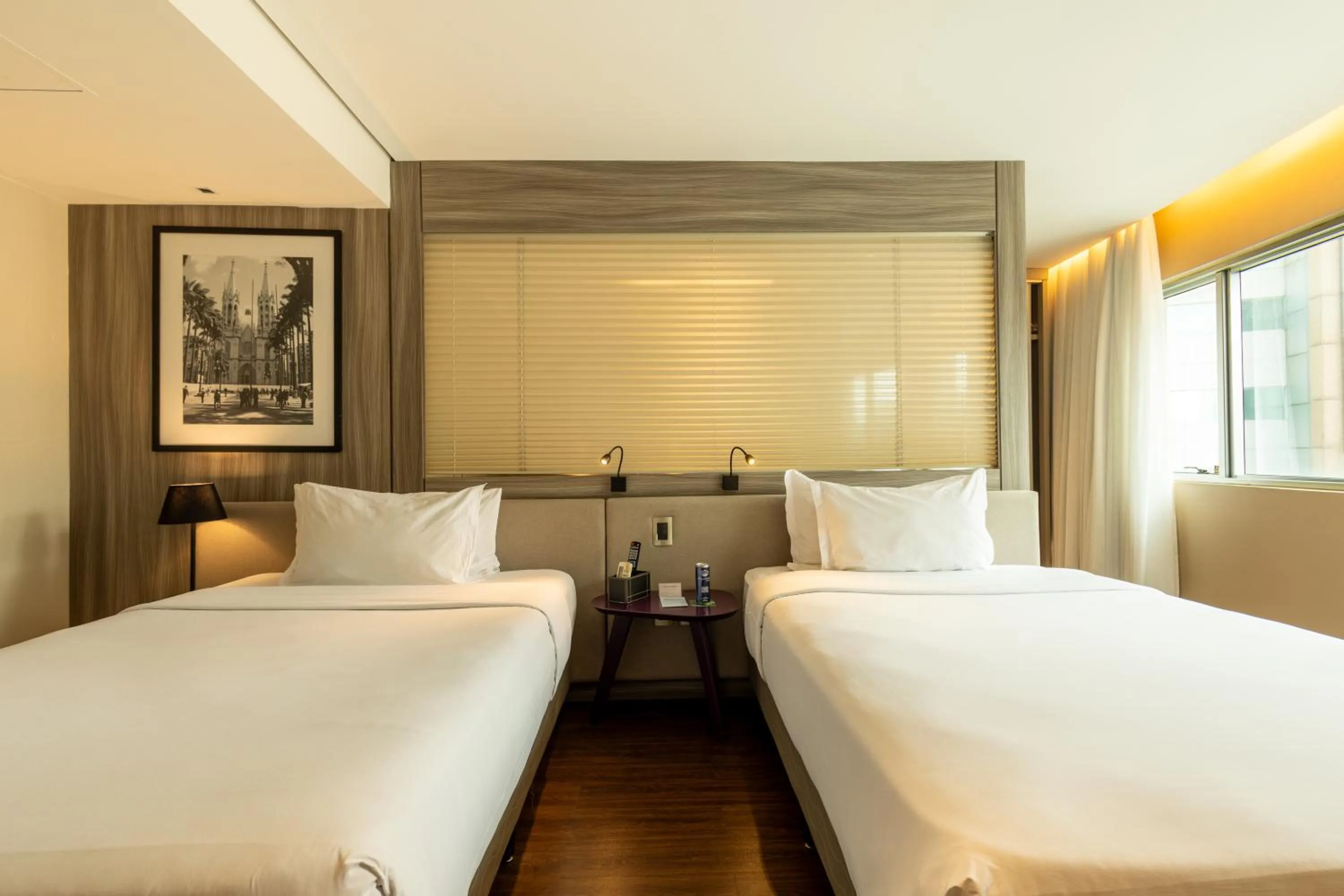 Bed in Radisson Vila Olimpia Sao Paulo