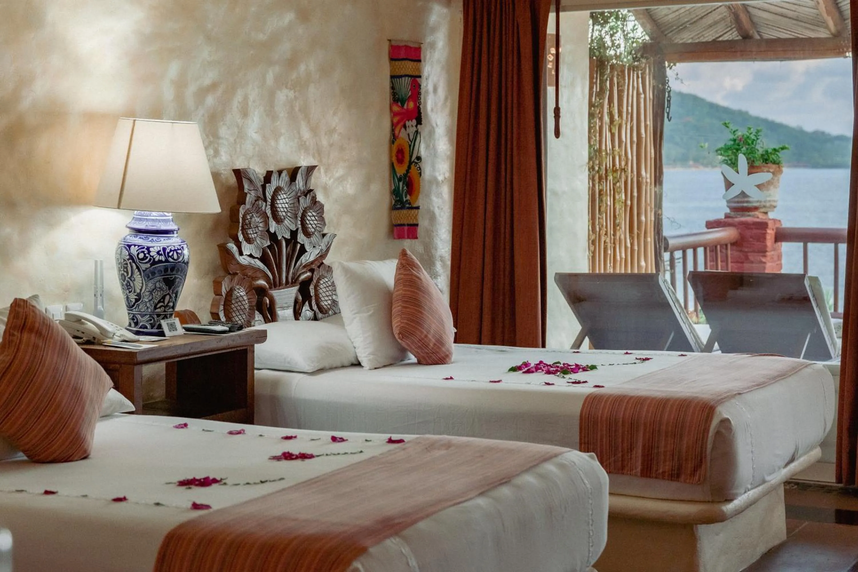 Bed in Hotel Aura del Mar