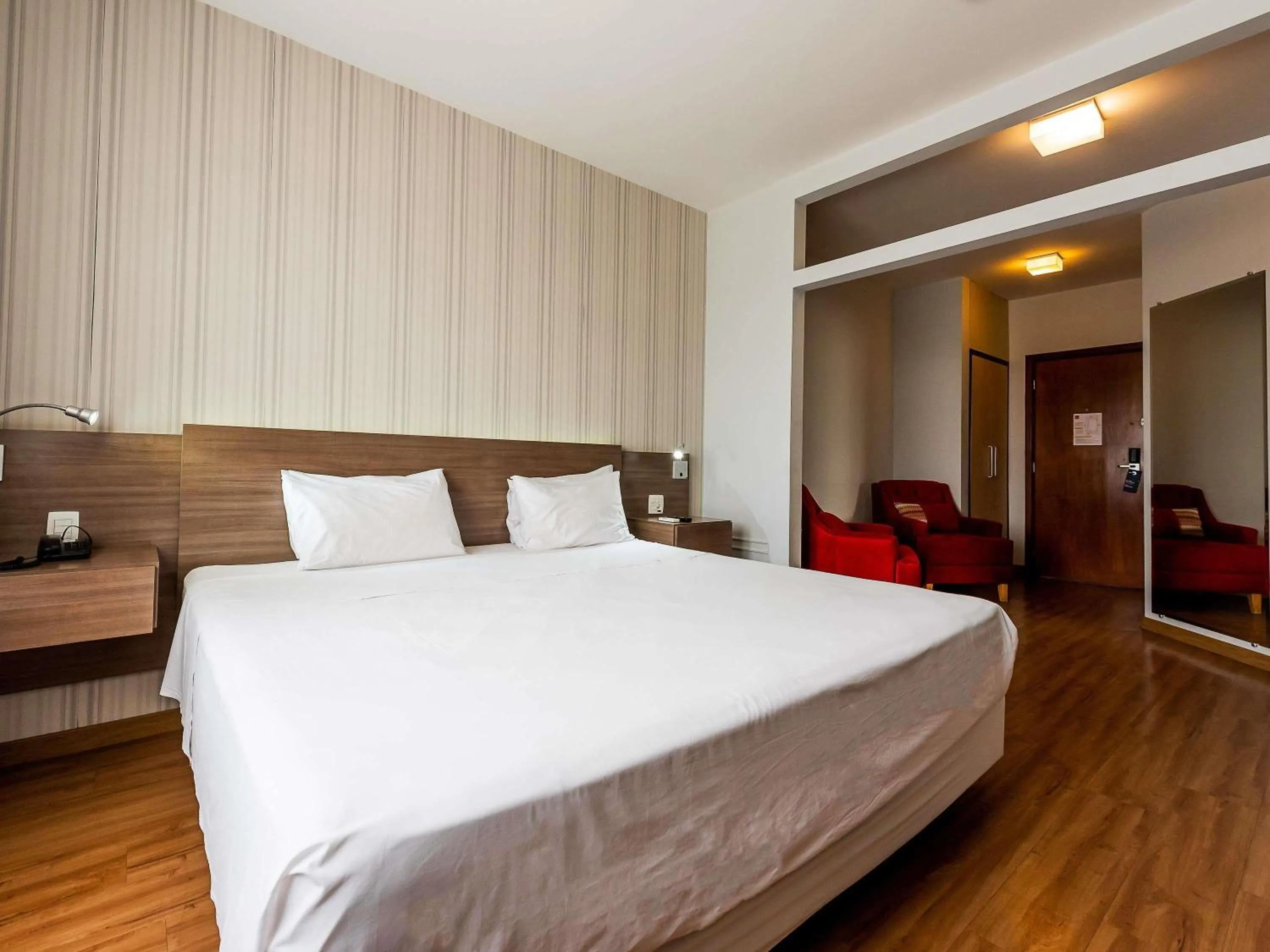 Bedroom, Bed in Ibis Styles Campinas Alphaville