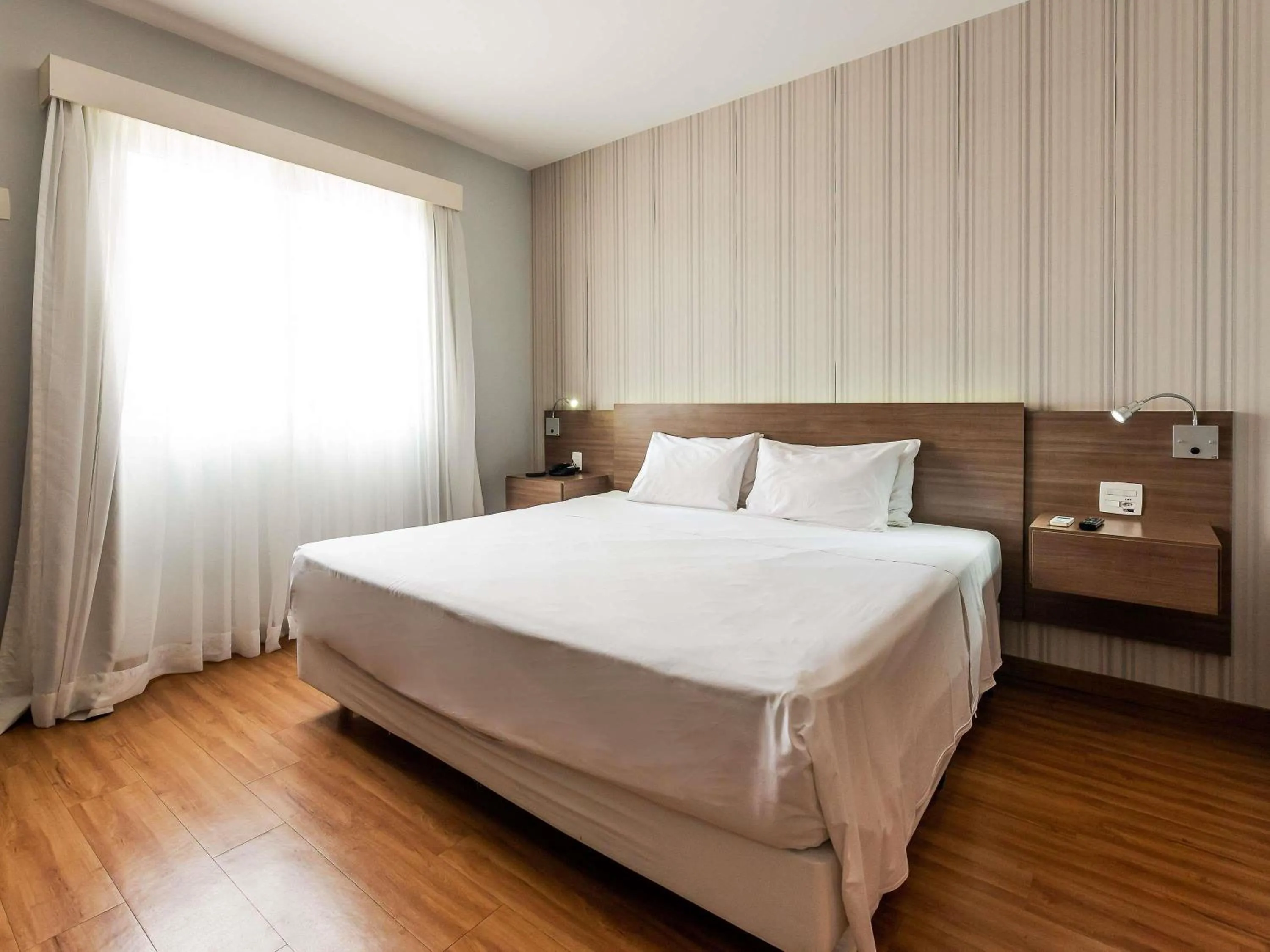 Bedroom, Bed in Ibis Styles Campinas Alphaville