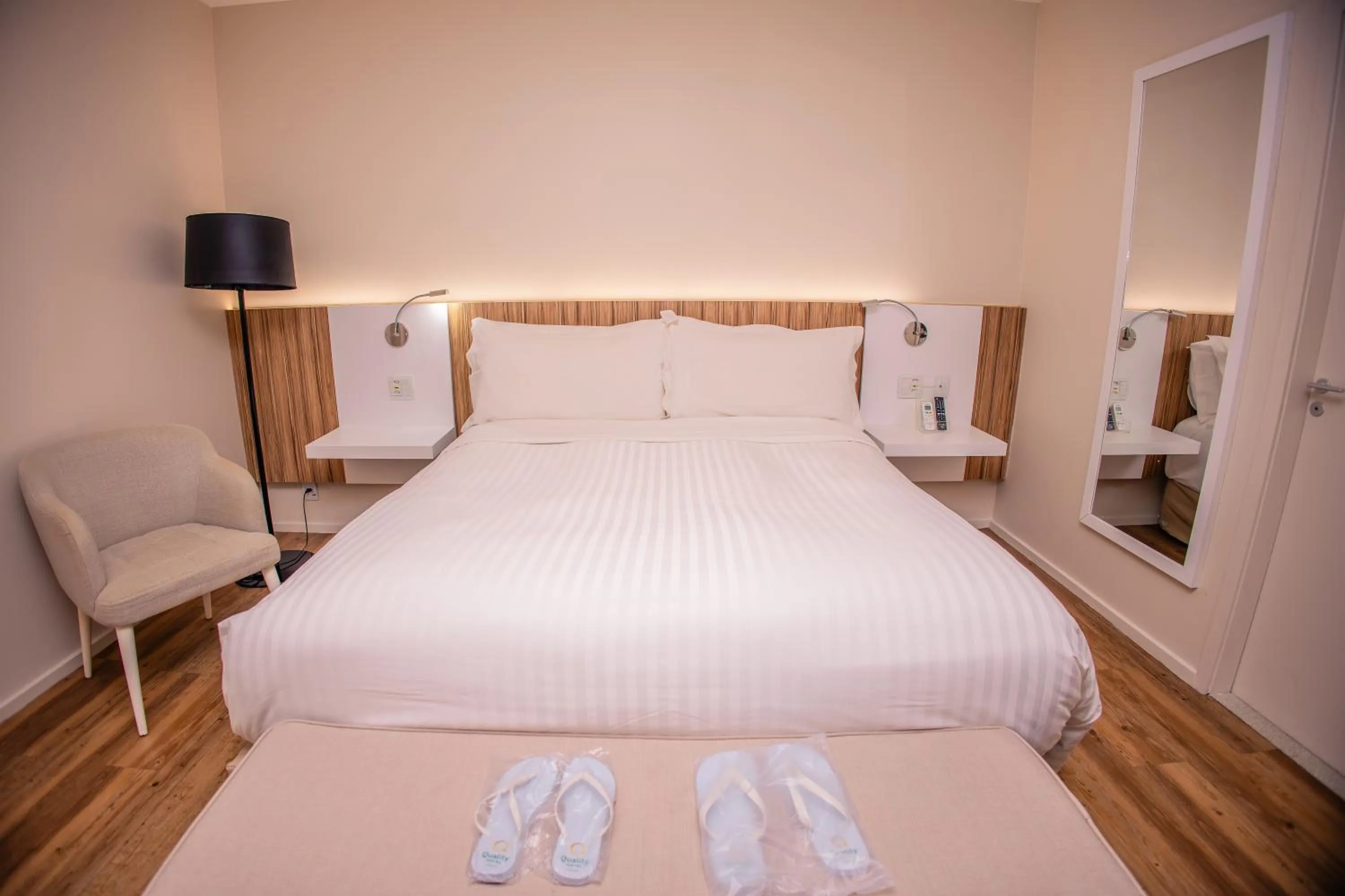 Bed in Quality Hotel Aracaju