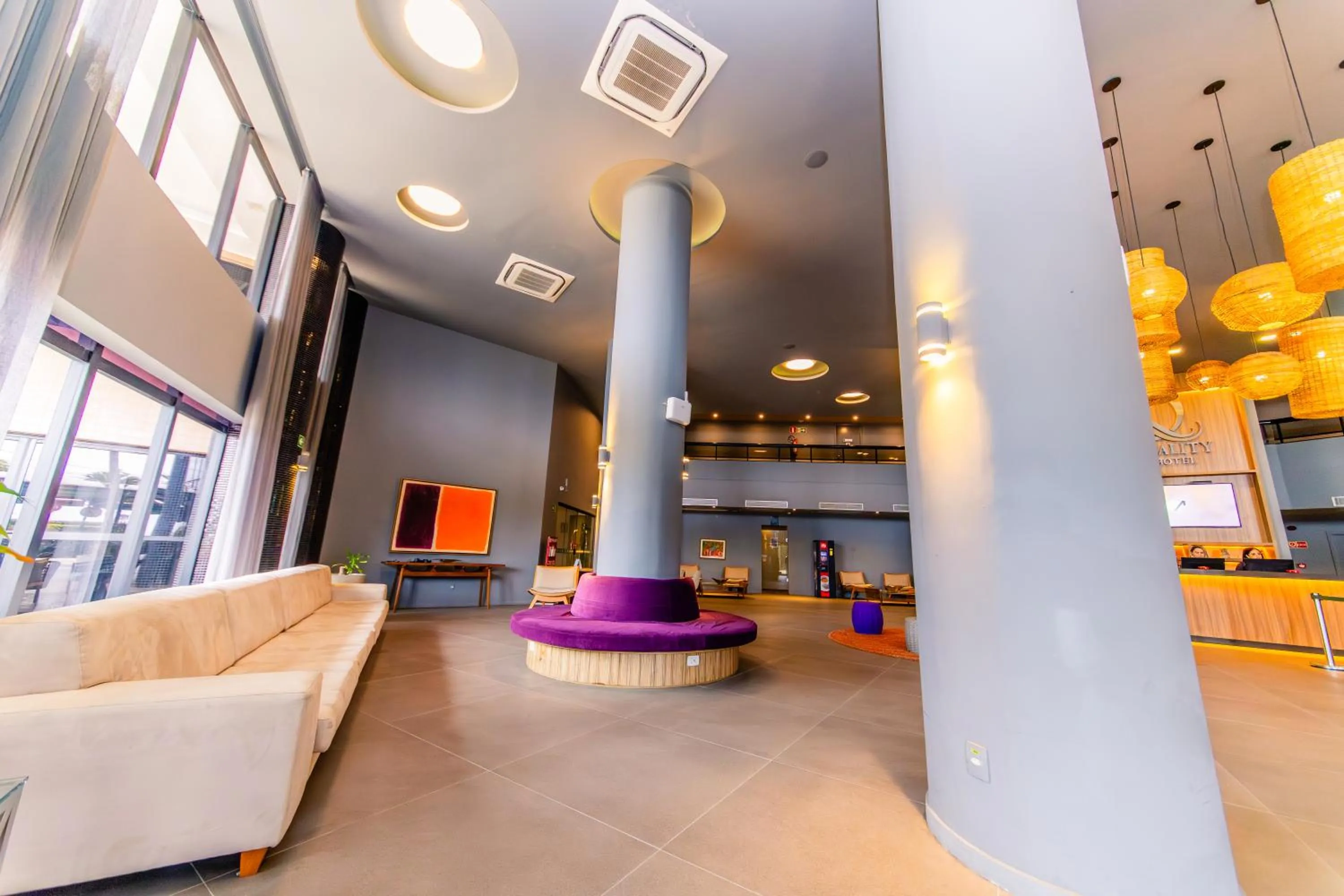 Lobby or reception in Quality Hotel Aracaju