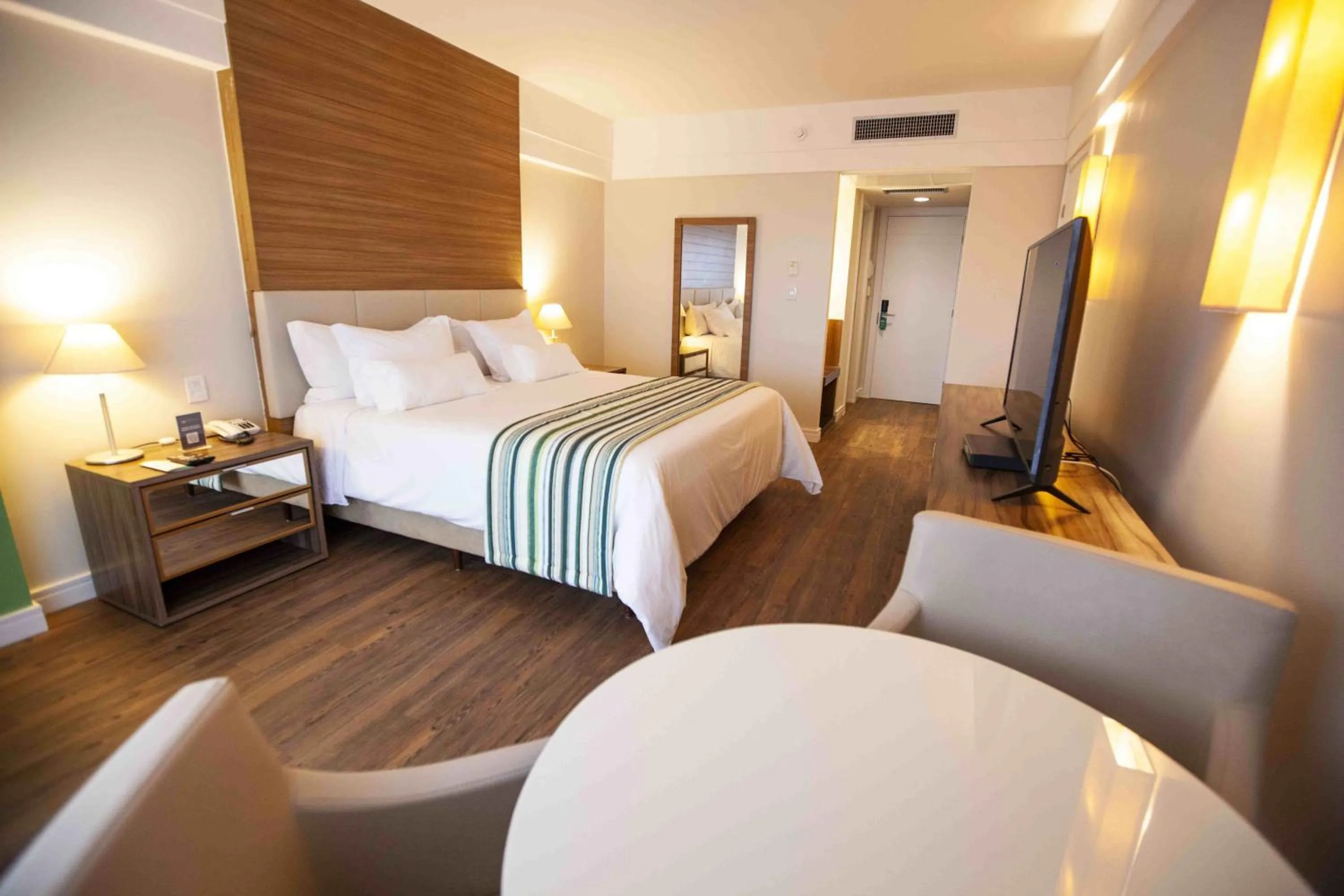 Bedroom, Bed in Vidam Hotel Aracaju - Transamerica Collection