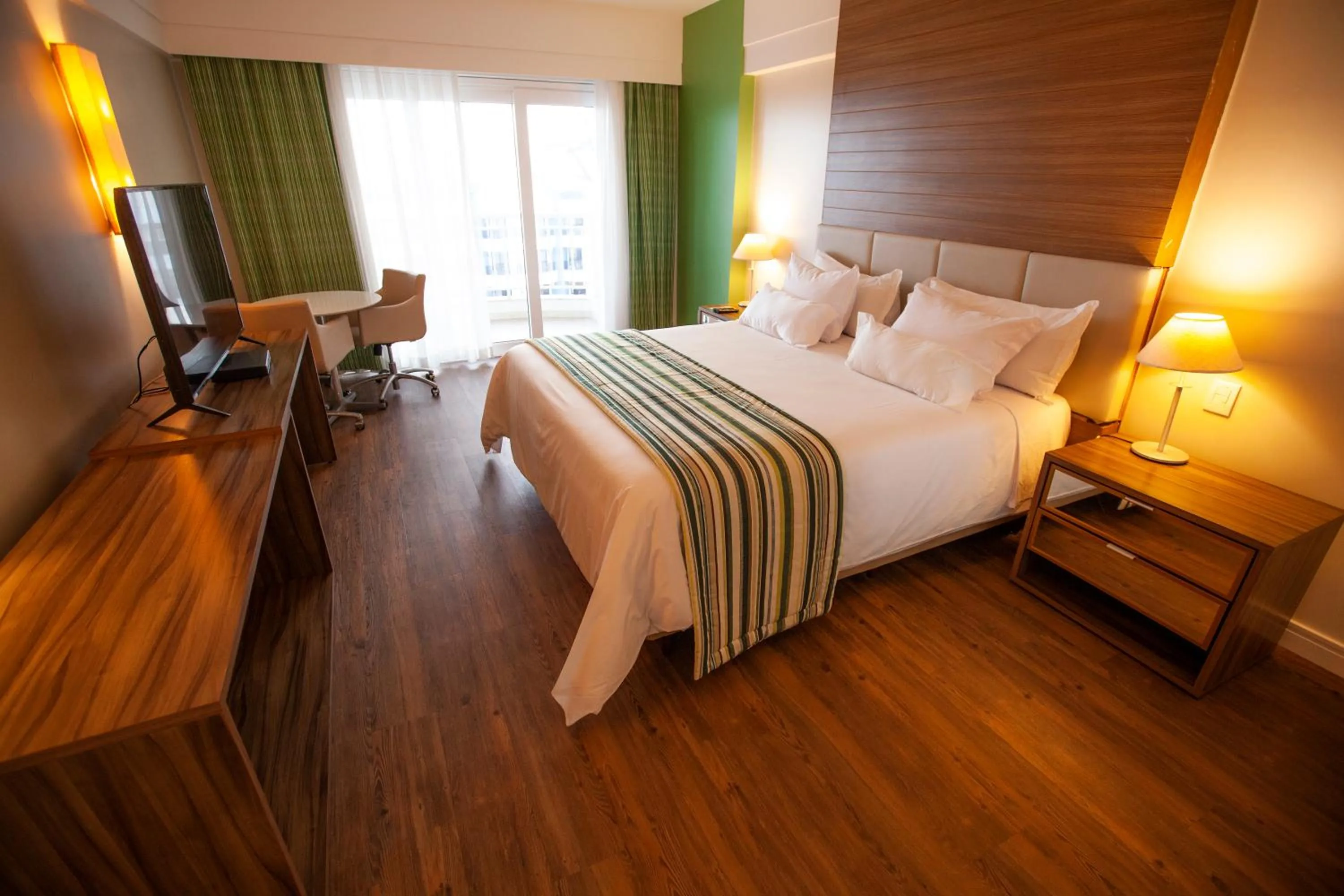 Bed in Vidam Hotel Aracaju - Transamerica Collection