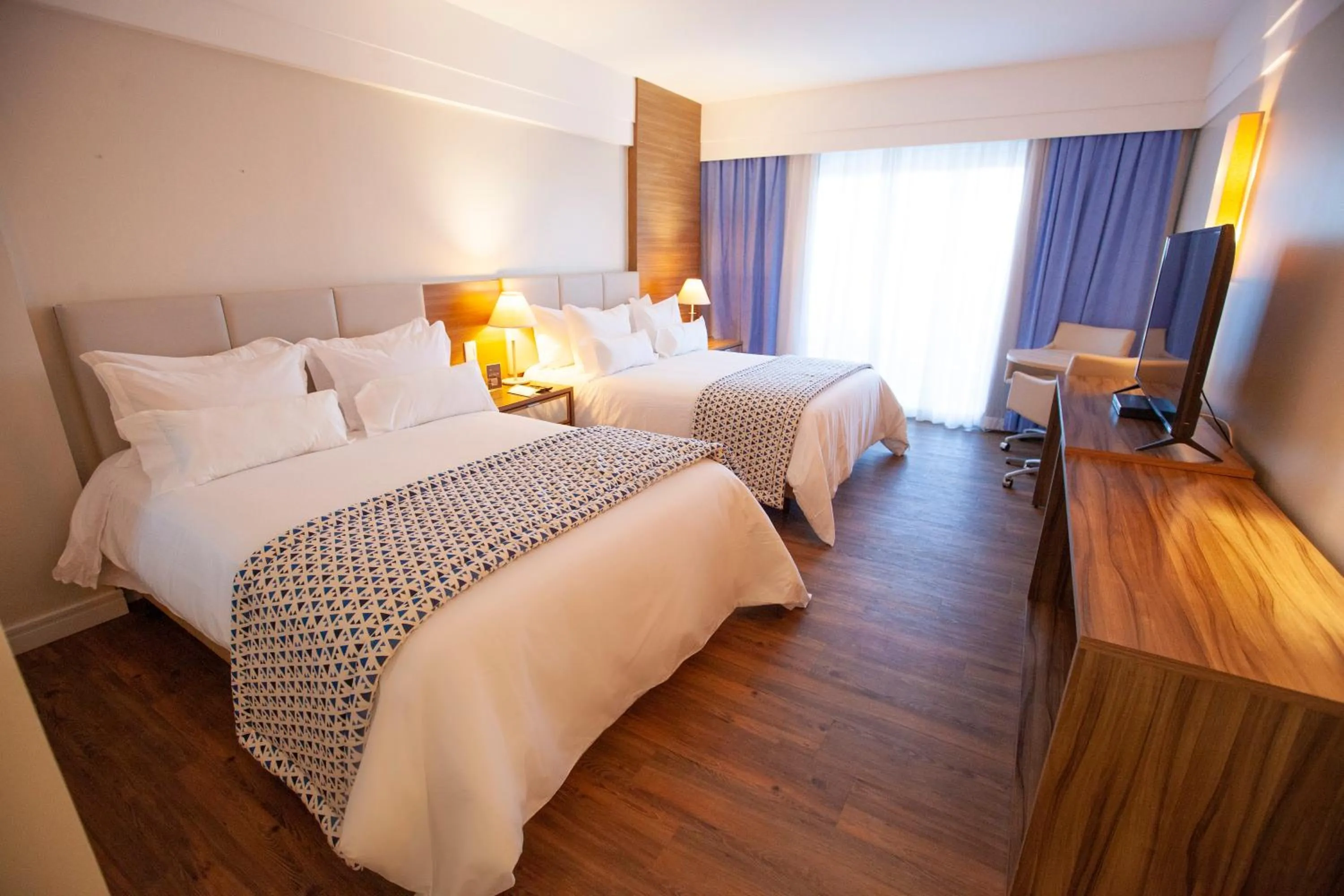 Bed in Vidam Hotel Aracaju - Transamerica Collection