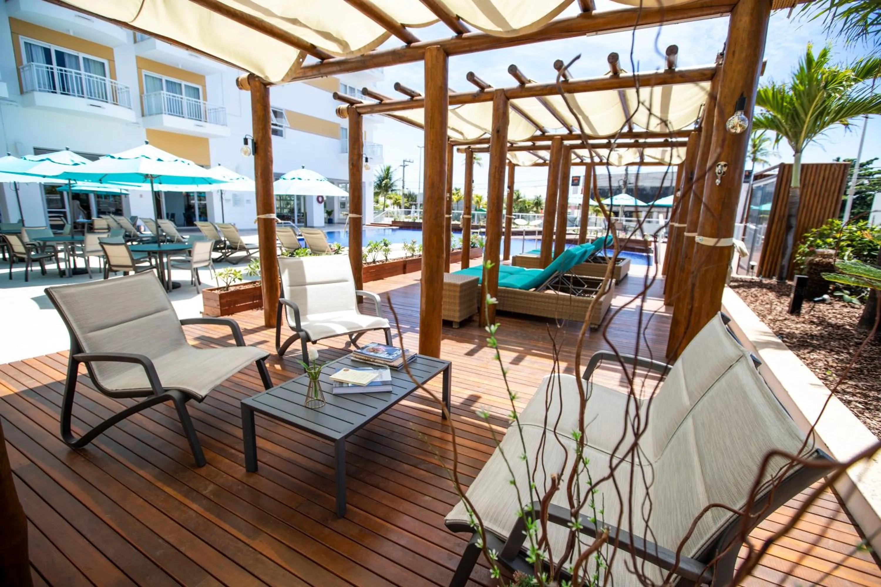 Patio in Vidam Hotel Aracaju - Transamerica Collection