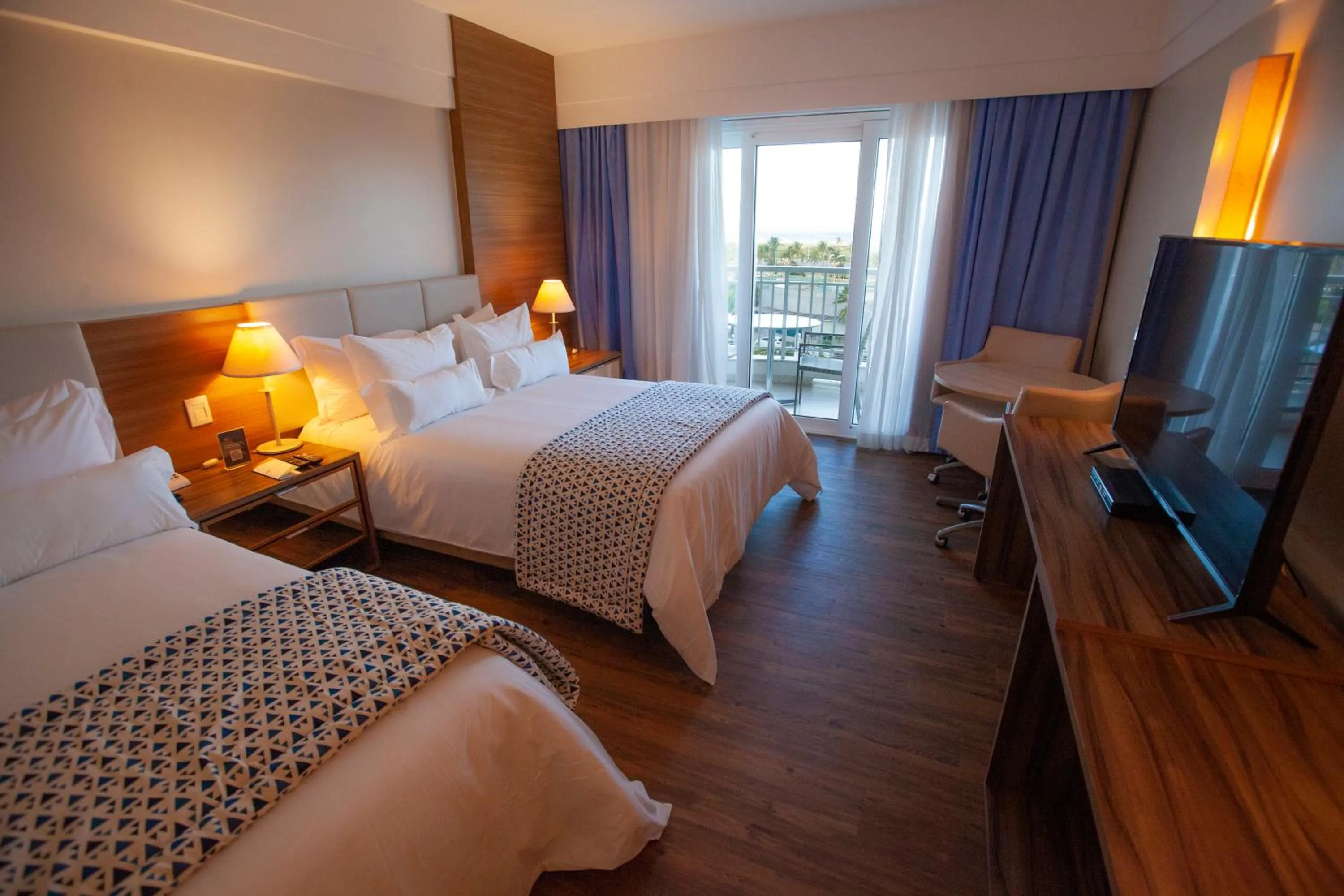 Bed in Vidam Hotel Aracaju - Transamerica Collection