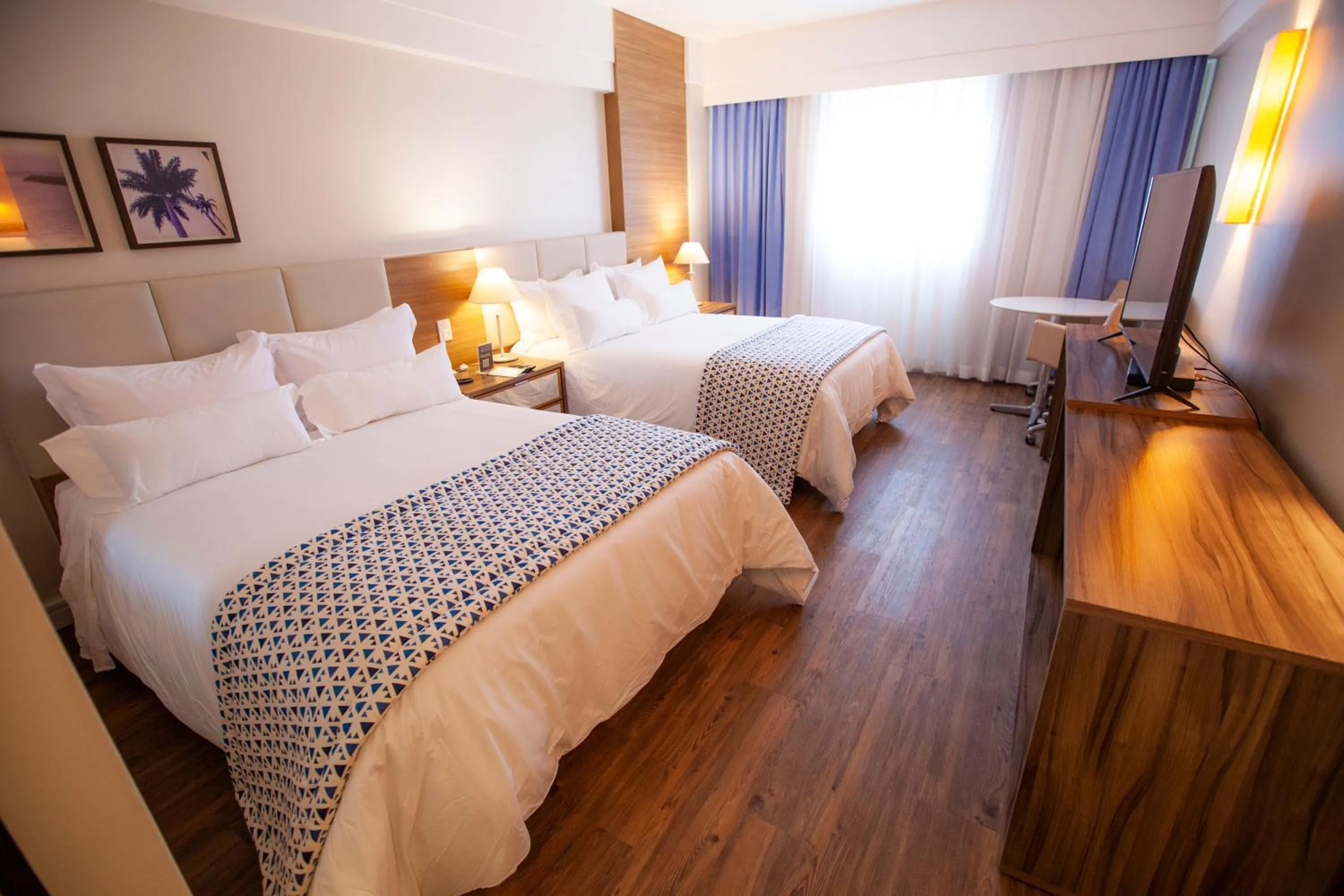 Bed in Vidam Hotel Aracaju - Transamerica Collection