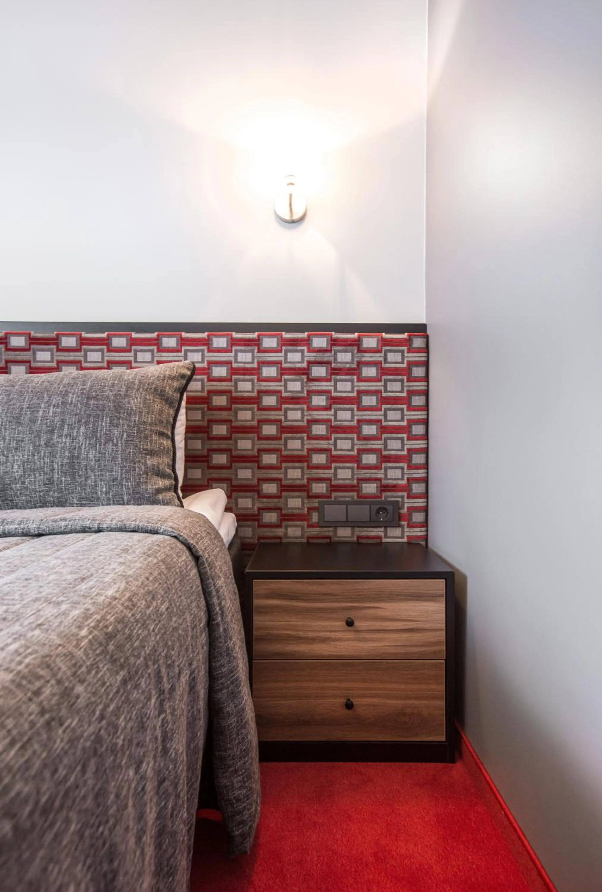 Bed in Viešbutis Simpatija