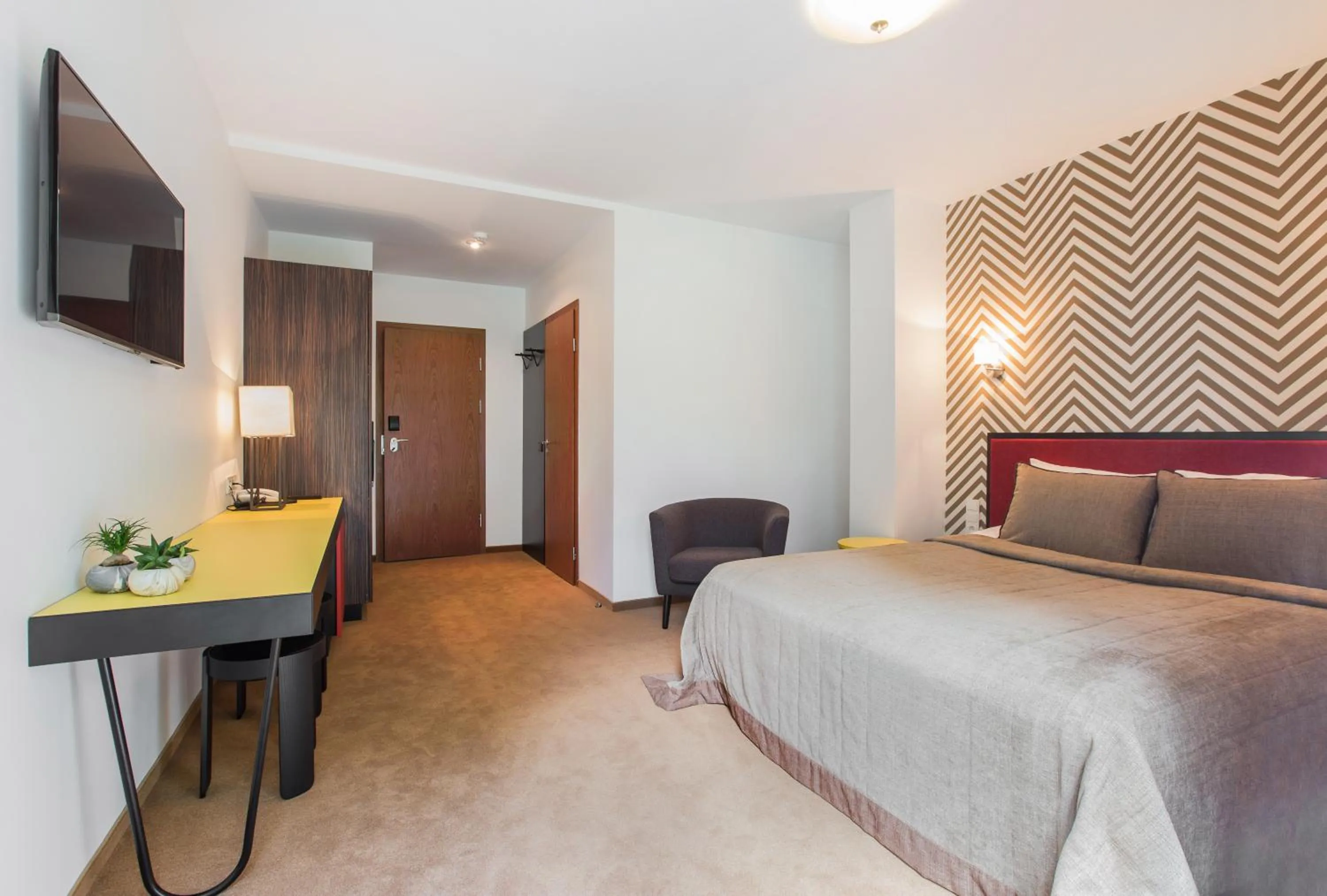 Bed in Viešbutis Simpatija