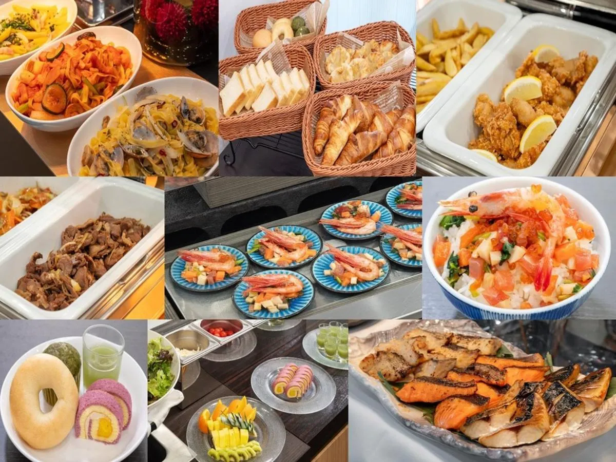 Food and drinks in Hotel Global View Sapporo Old Hotel Royal Stay Sapporo