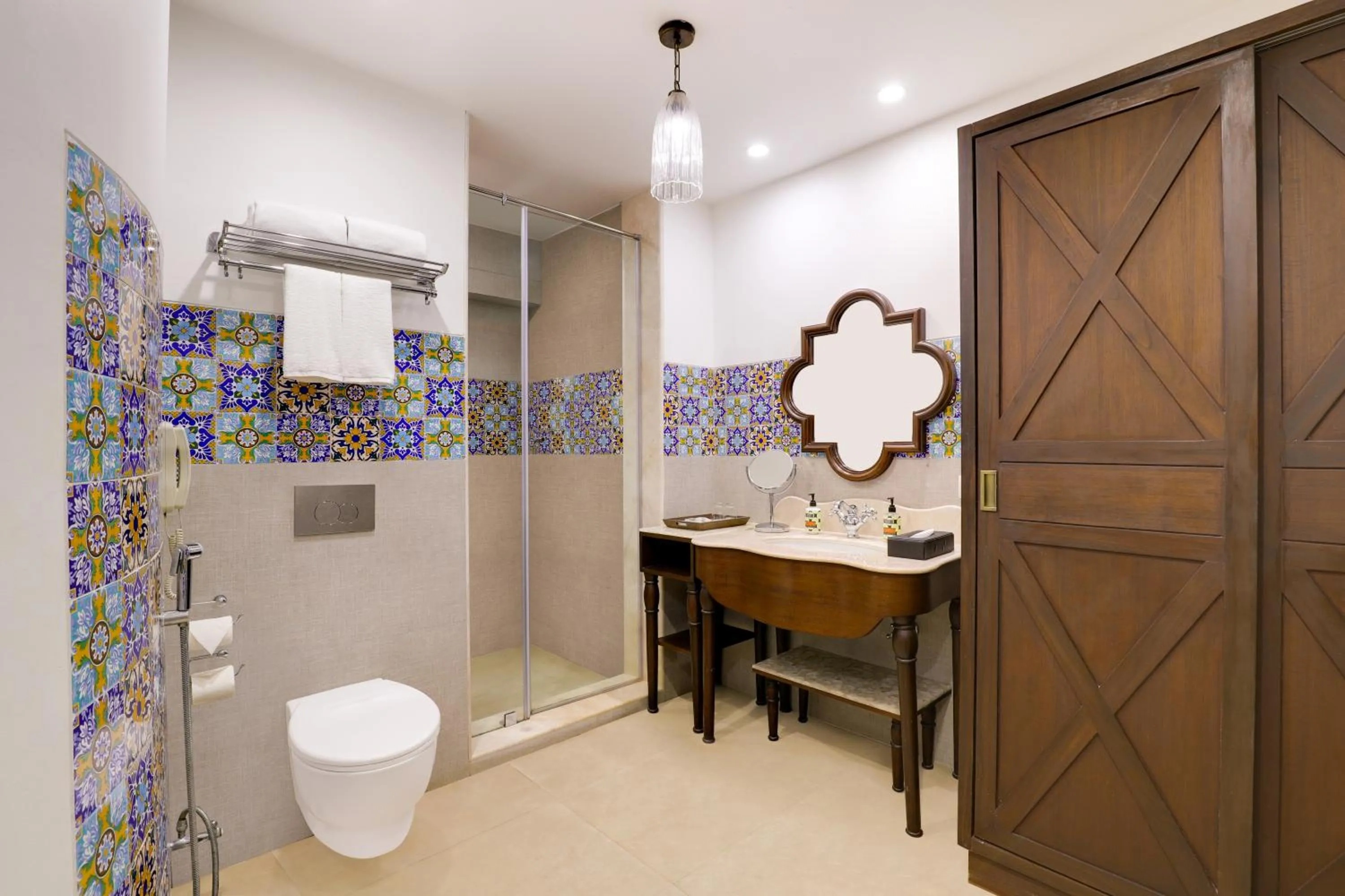 Bathroom in Lemon Tree Amarante Beach Resort, Goa