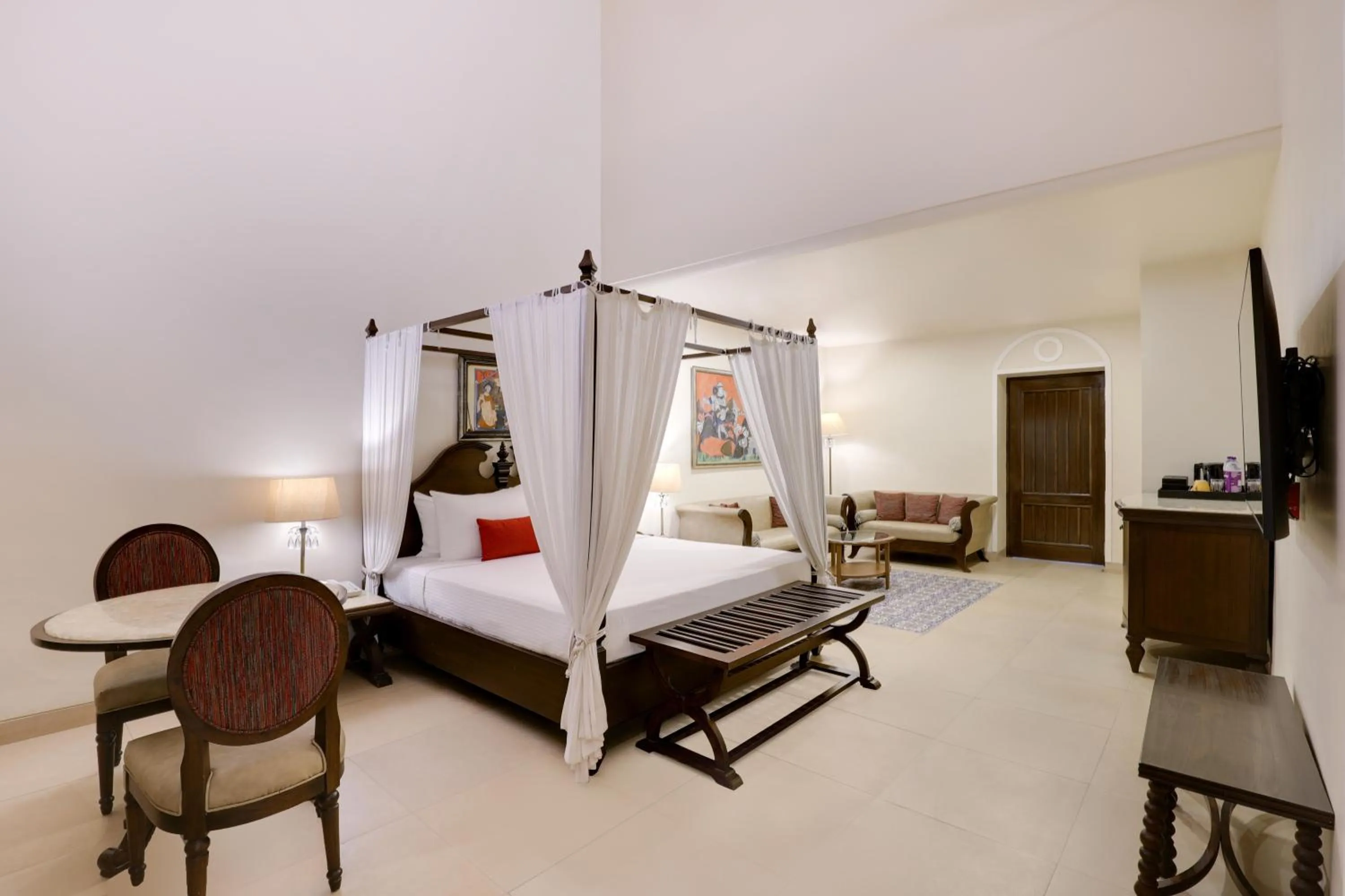 Bedroom, Bed in Lemon Tree Amarante Beach Resort, Goa