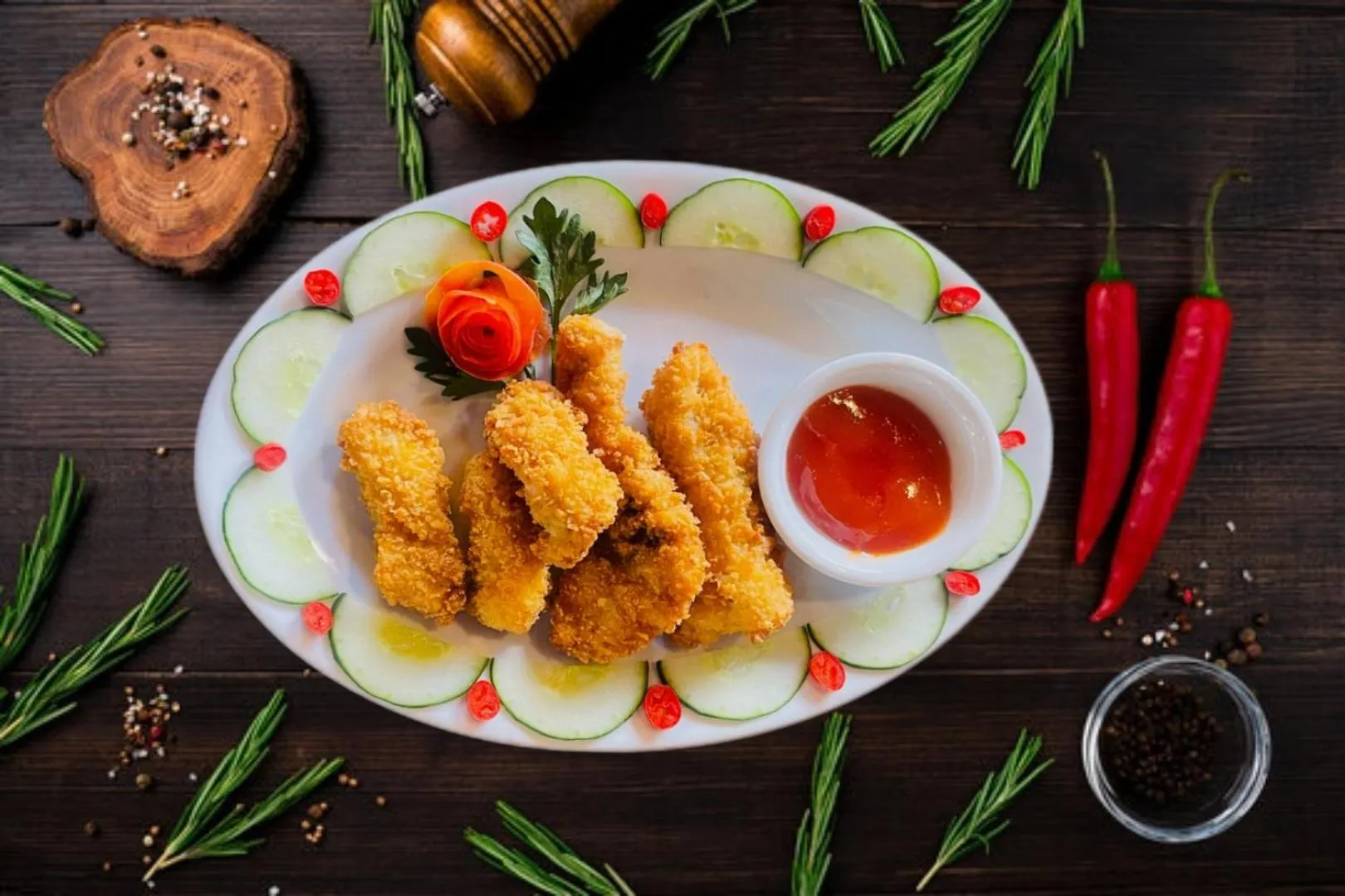 Food and drinks in Nirmala Hotel & Convention Centre