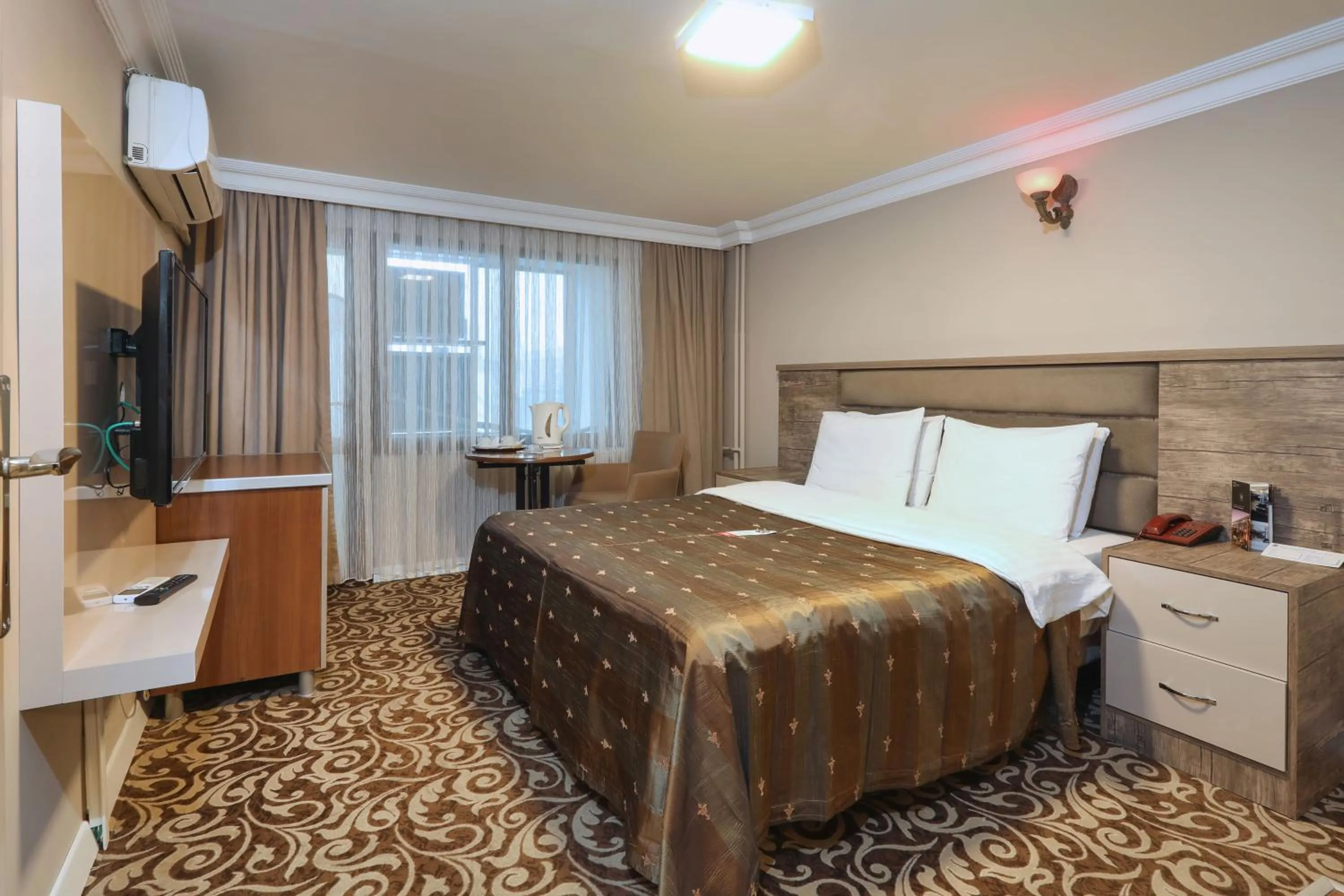 Bed in Balturk Hotel Sakarya
