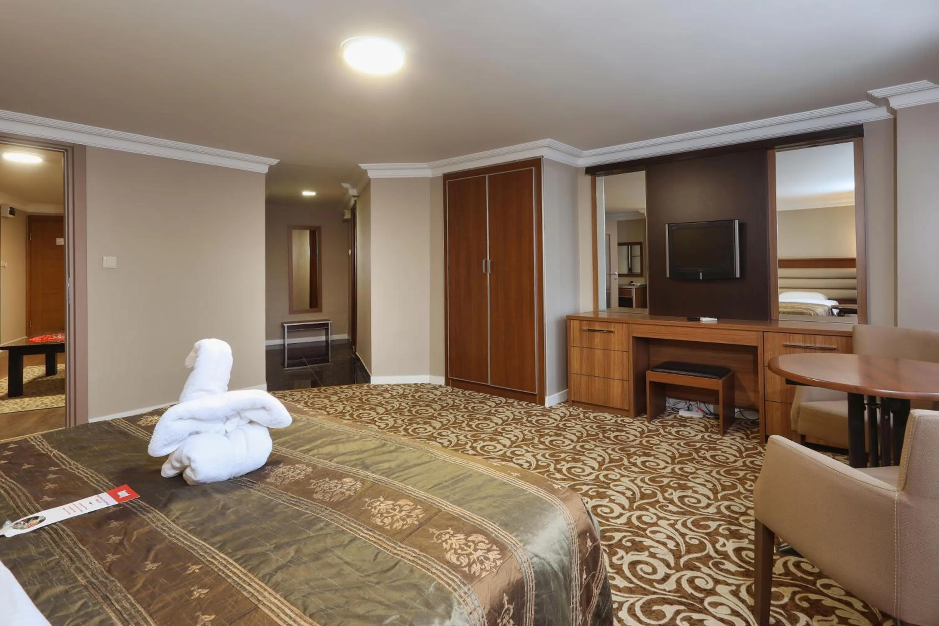 Bed in Balturk Hotel Sakarya