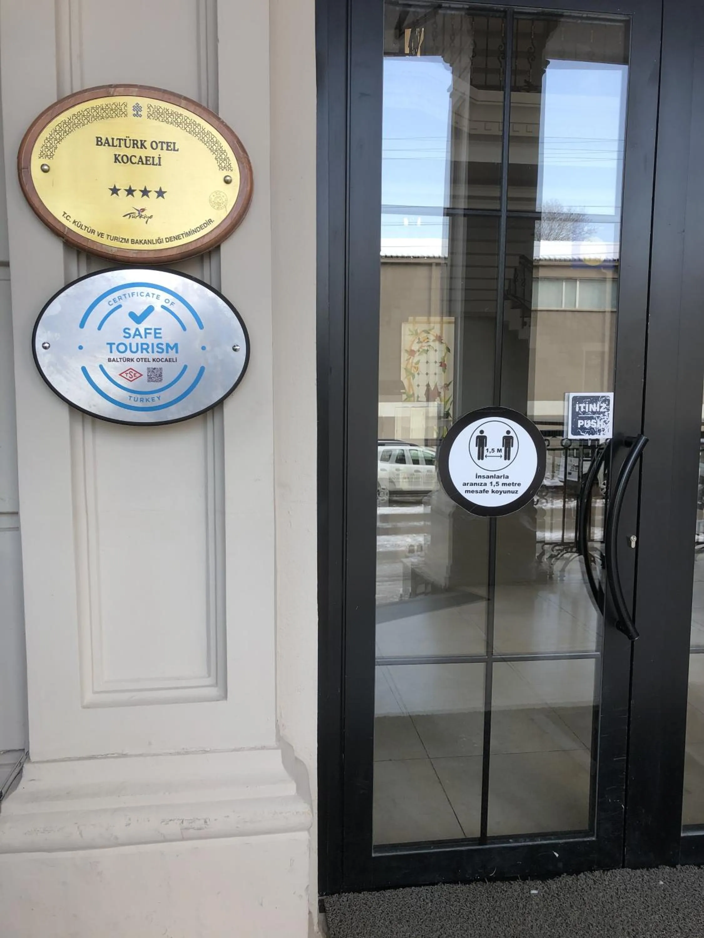 Facade/entrance in New Balturk Hotel Izmit