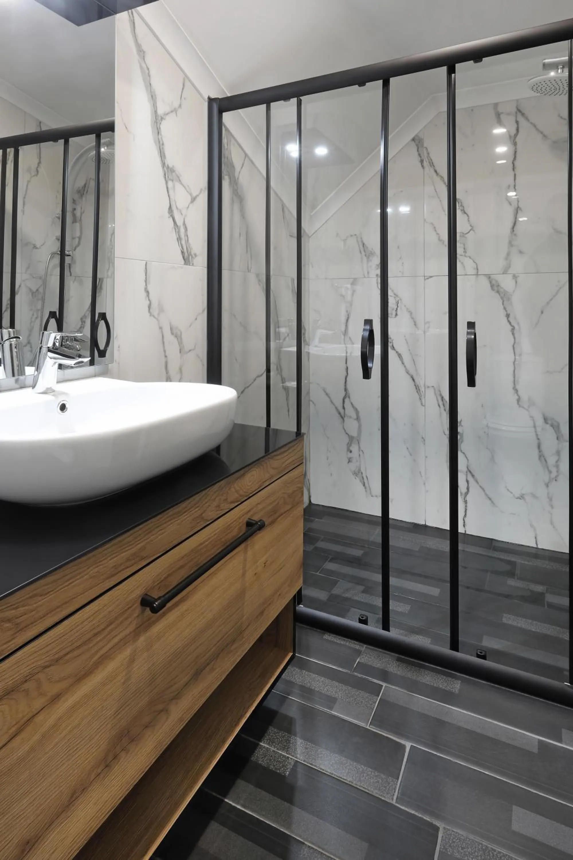 Bathroom in New Balturk Hotel Izmit