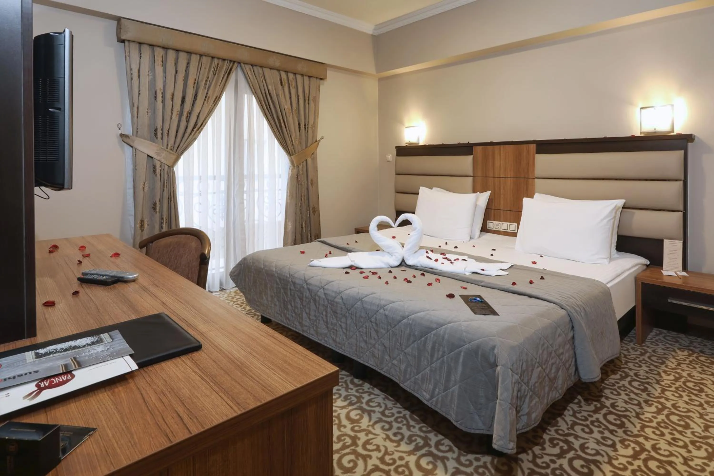 Bedroom, Bed in New Balturk Hotel Izmit