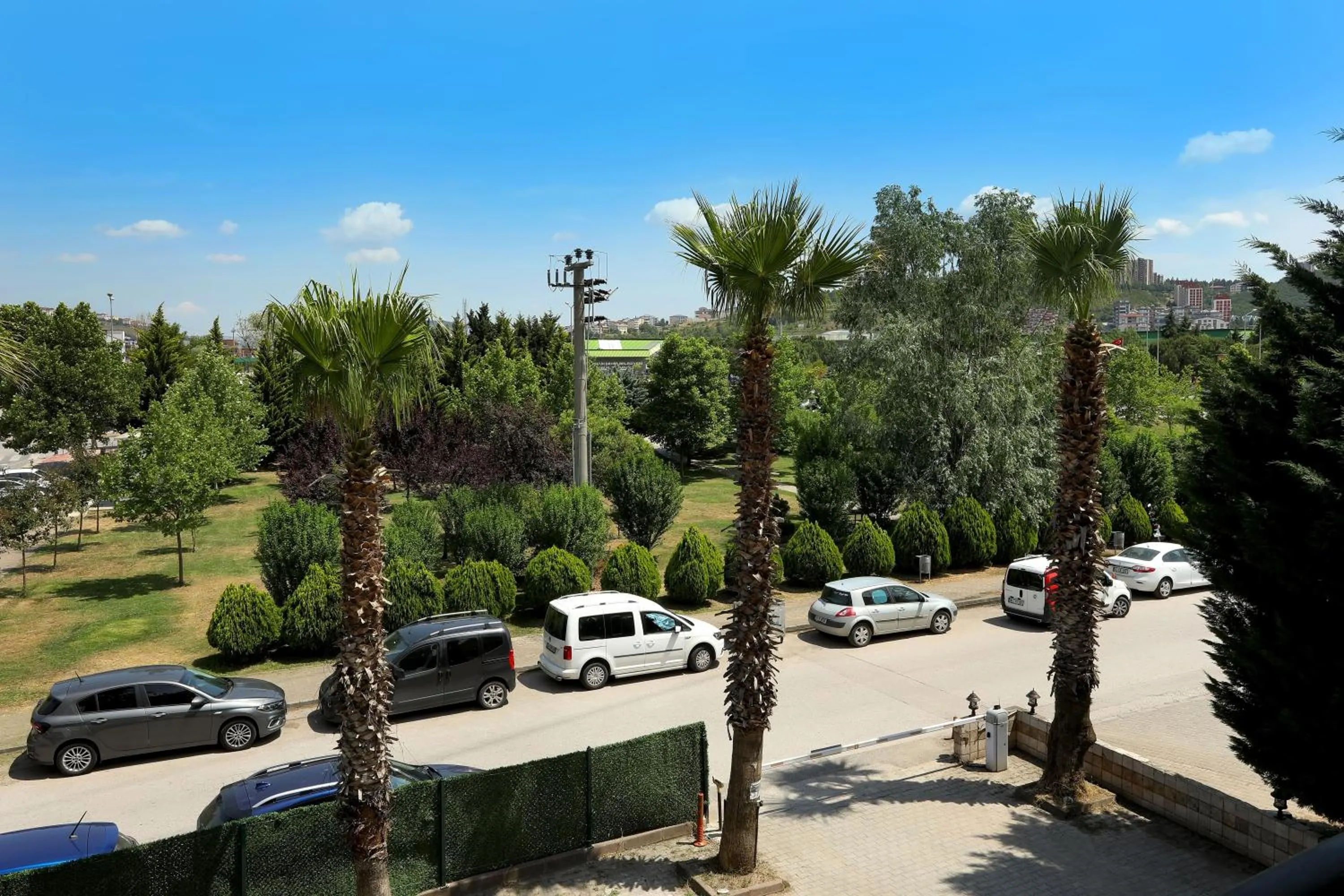 Garden view in New Balturk Hotel Izmit