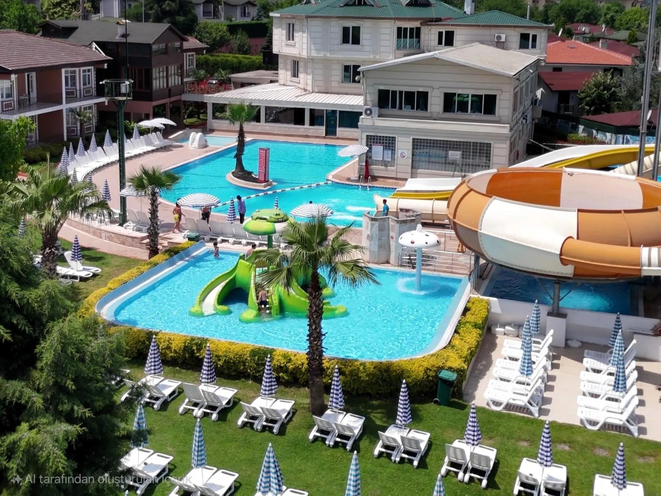 Pool view in Sapanca Aqua Wellness Spa Hotel