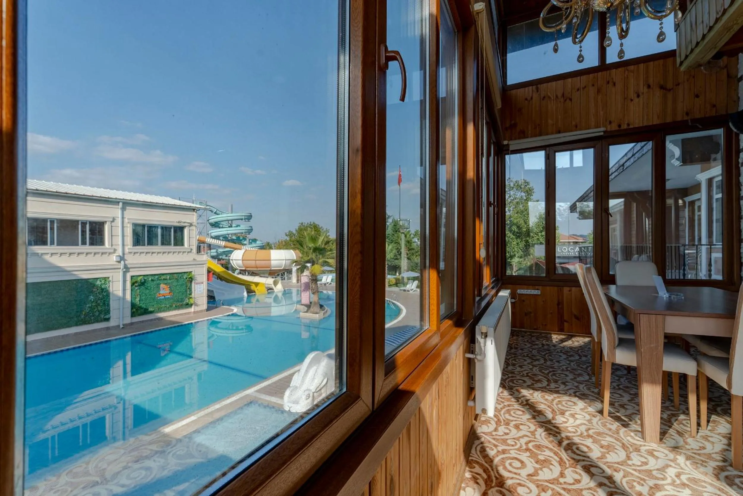 Patio in Sapanca Aqua Wellness Spa Hotel