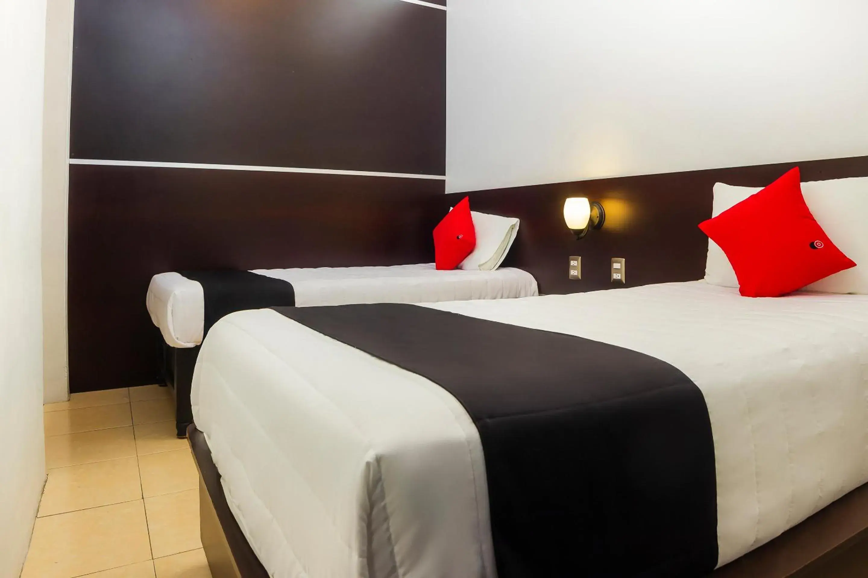 Standard Double Room with Two Double Beds in Hotel Del Valle, Tecamachalco Standard Double Room with Two Double Beds in Hotel Del Valle, Tecamachalco