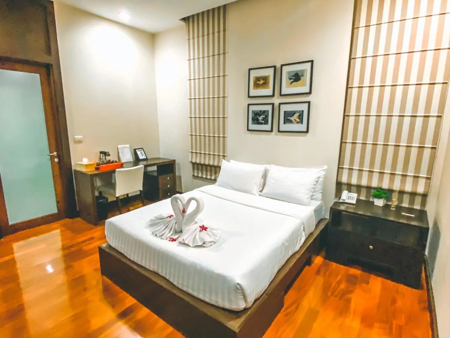 Bed in Royal Sammuk Villa