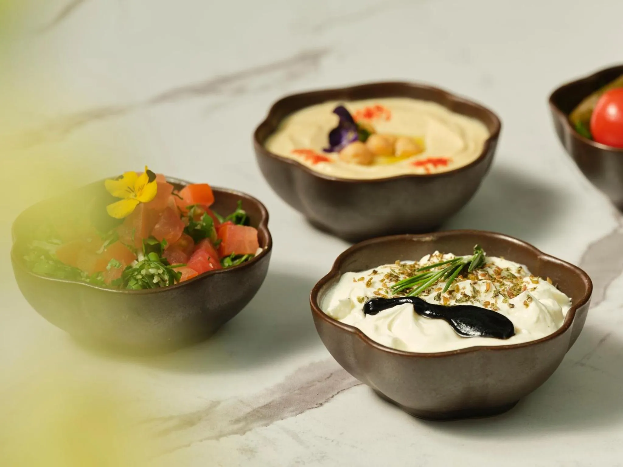 Restaurant/places to eat in COMO Metropolitan London