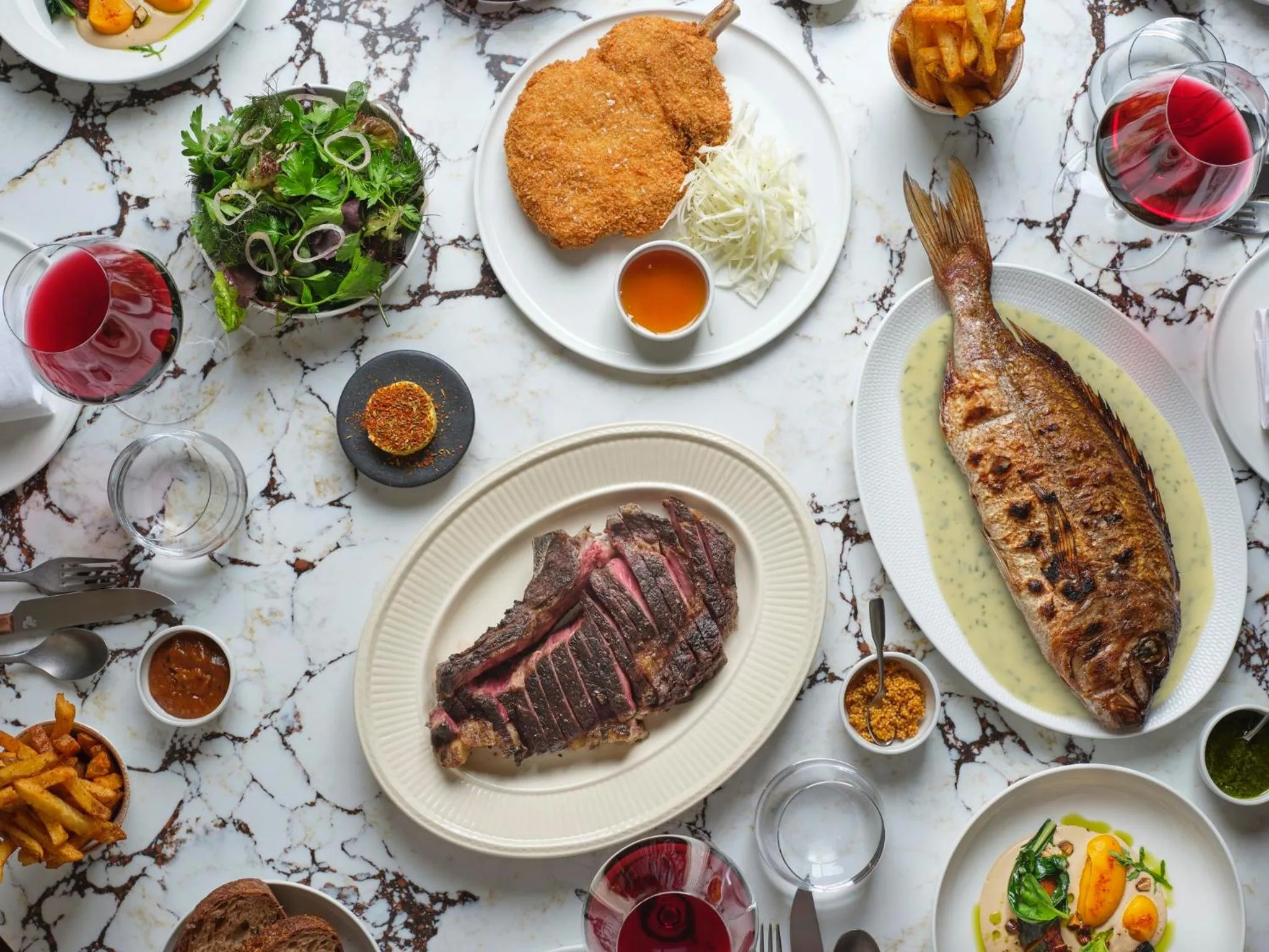 Restaurant/places to eat in COMO Metropolitan London