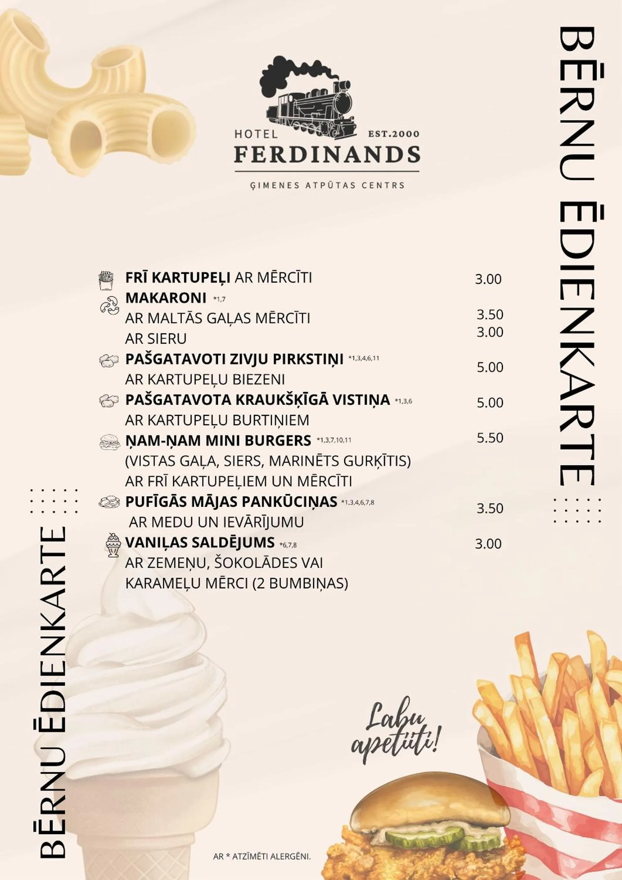 Restaurant/places to eat in Ferdinands
