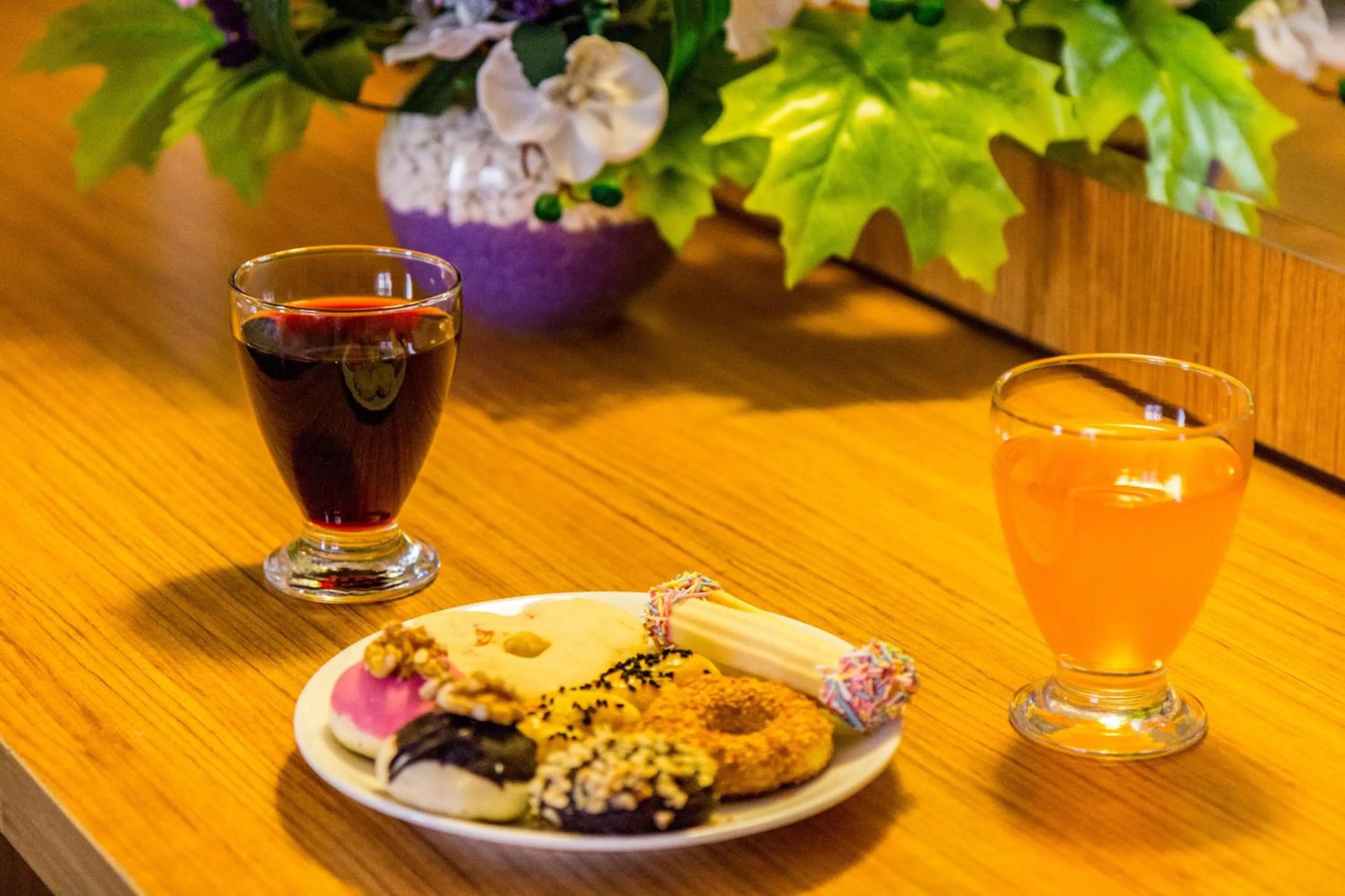 Food in Grand Rosa Hotel