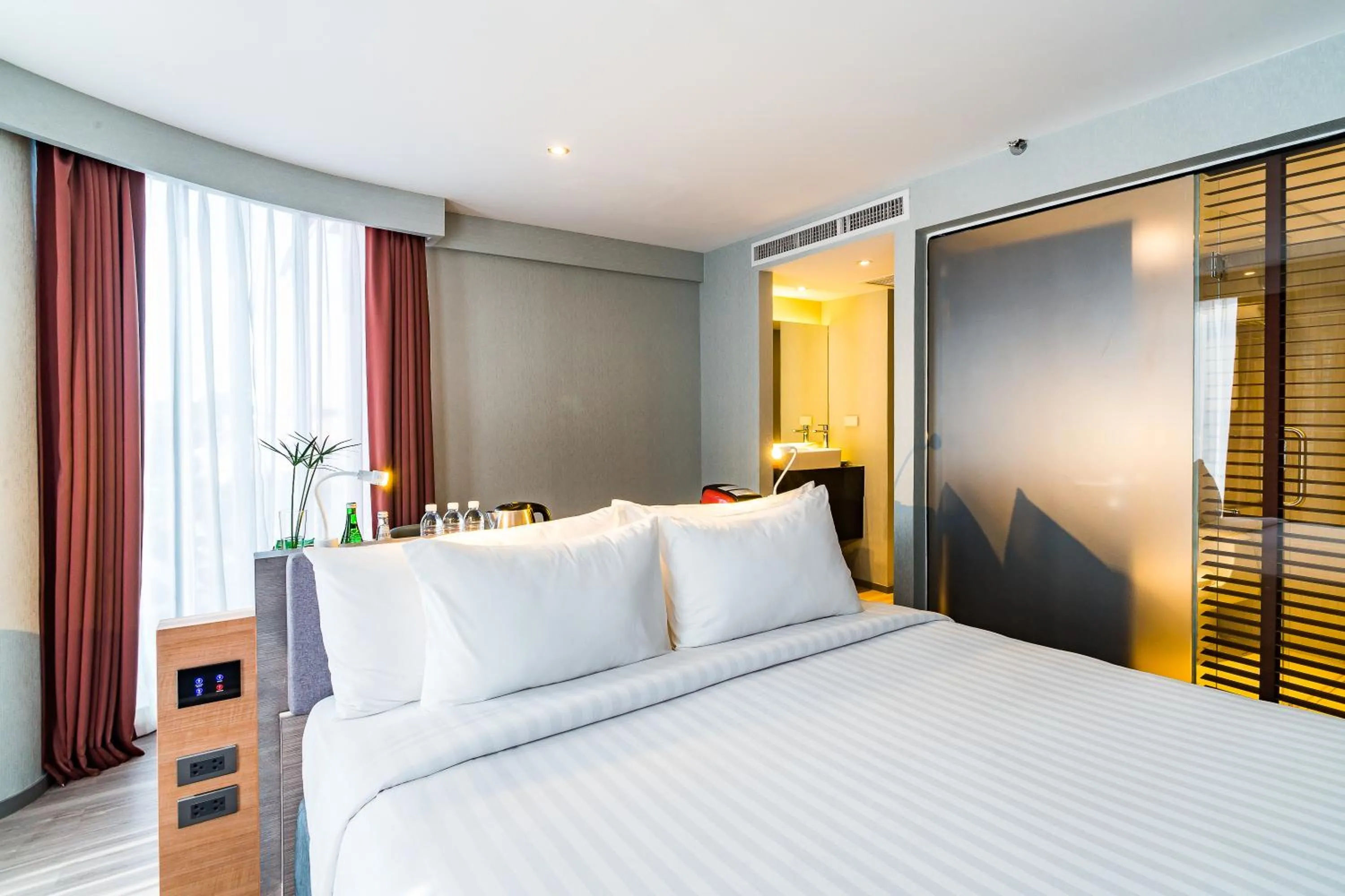 Bed in Citrus Grande Hotel Pattaya by Compass Hospitality