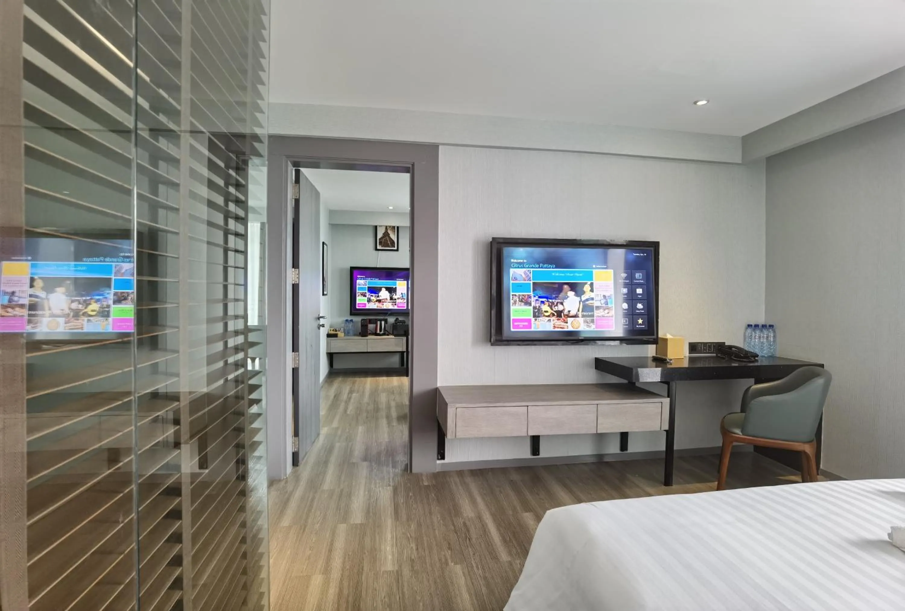 Bed in Citrus Grande Hotel Pattaya by Compass Hospitality