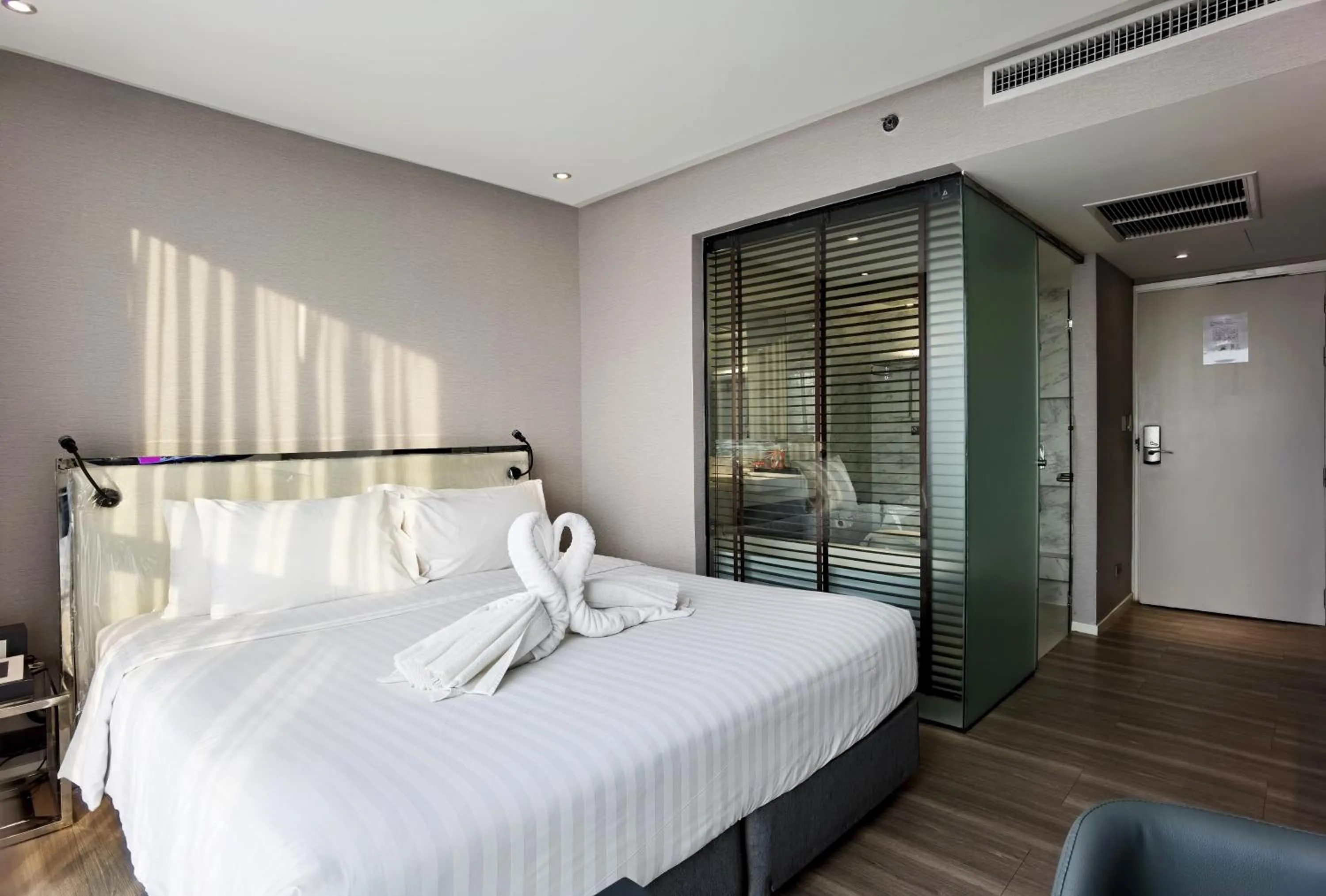 Bed in Citrus Grande Hotel Pattaya by Compass Hospitality