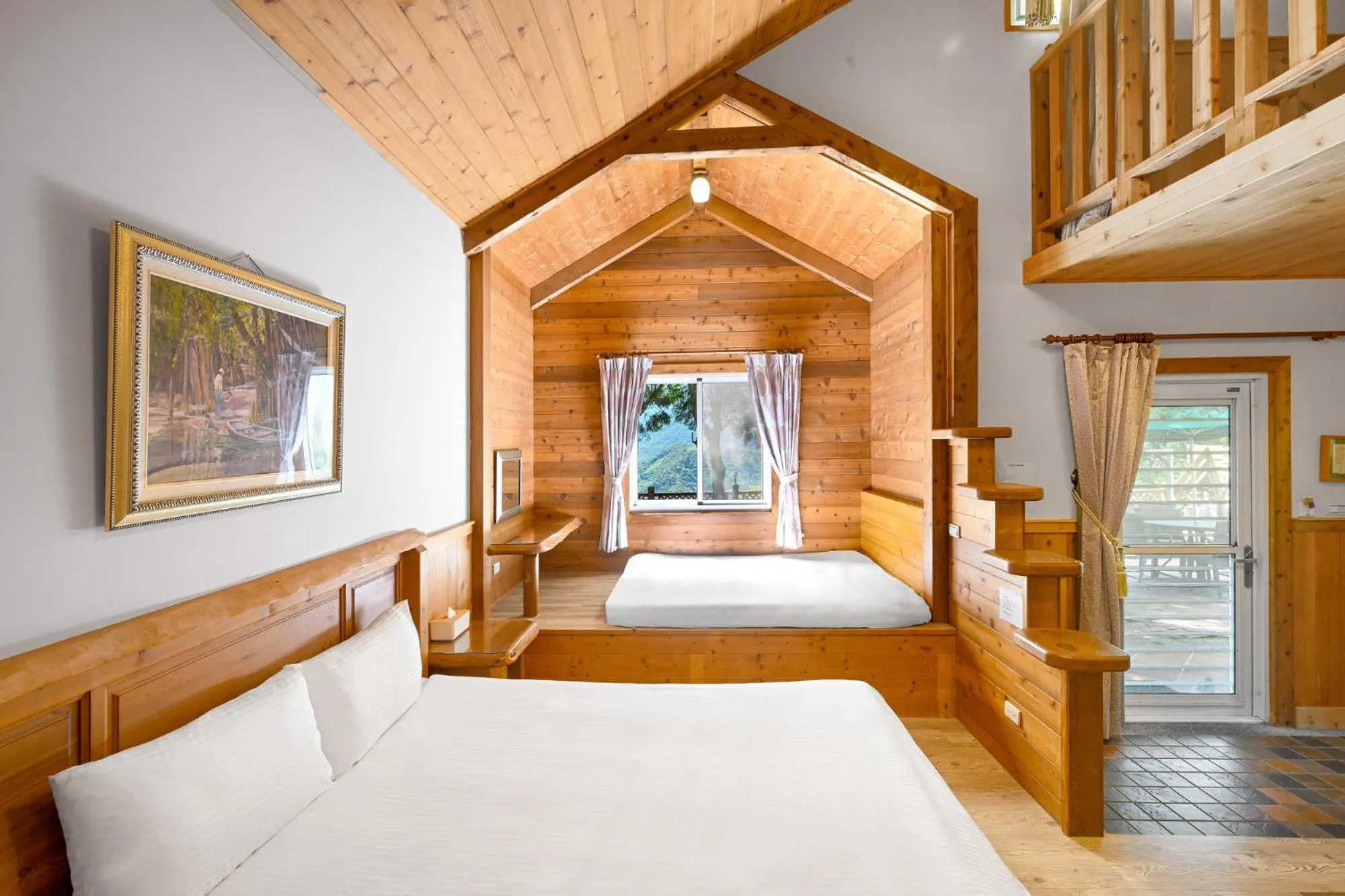 Bed in Aurora Villa